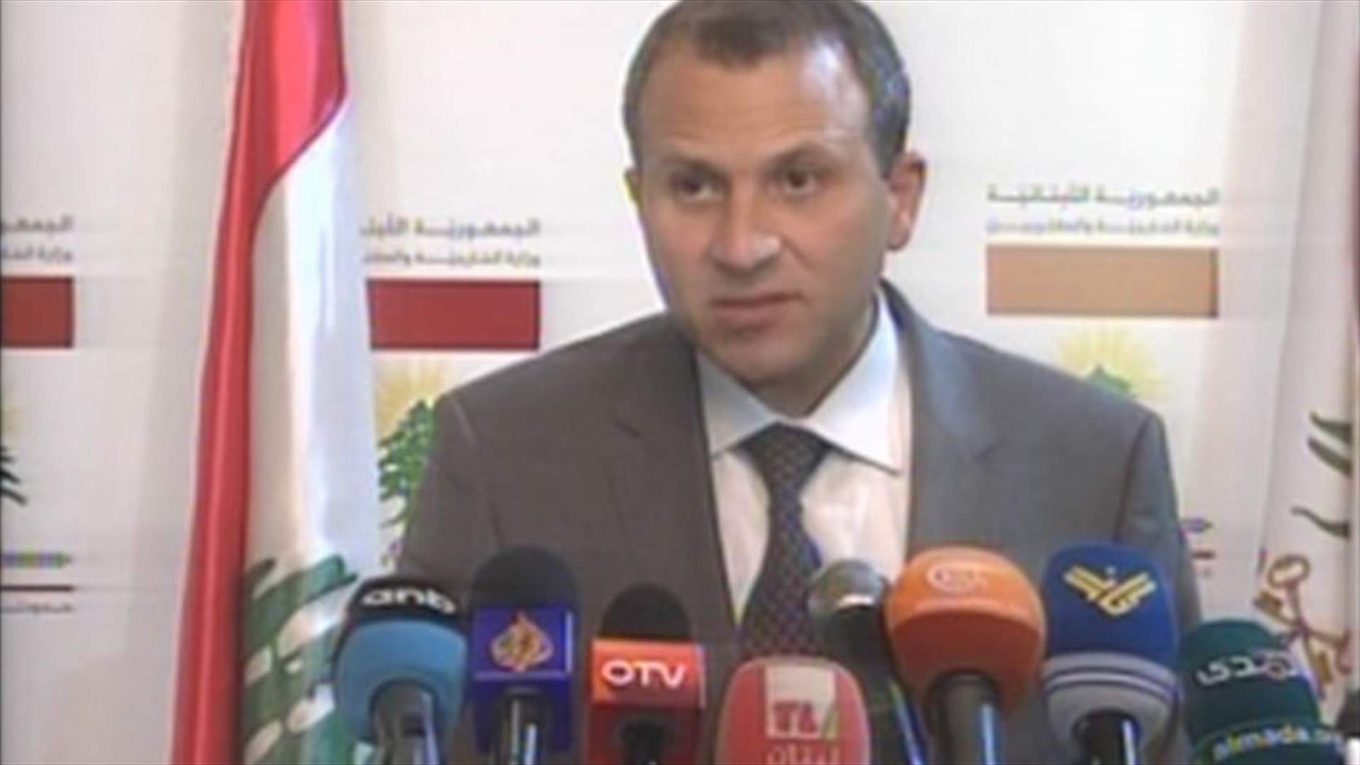 Lebanon’s FM Bassil bemoans decision to extend LAF chief’s mandate