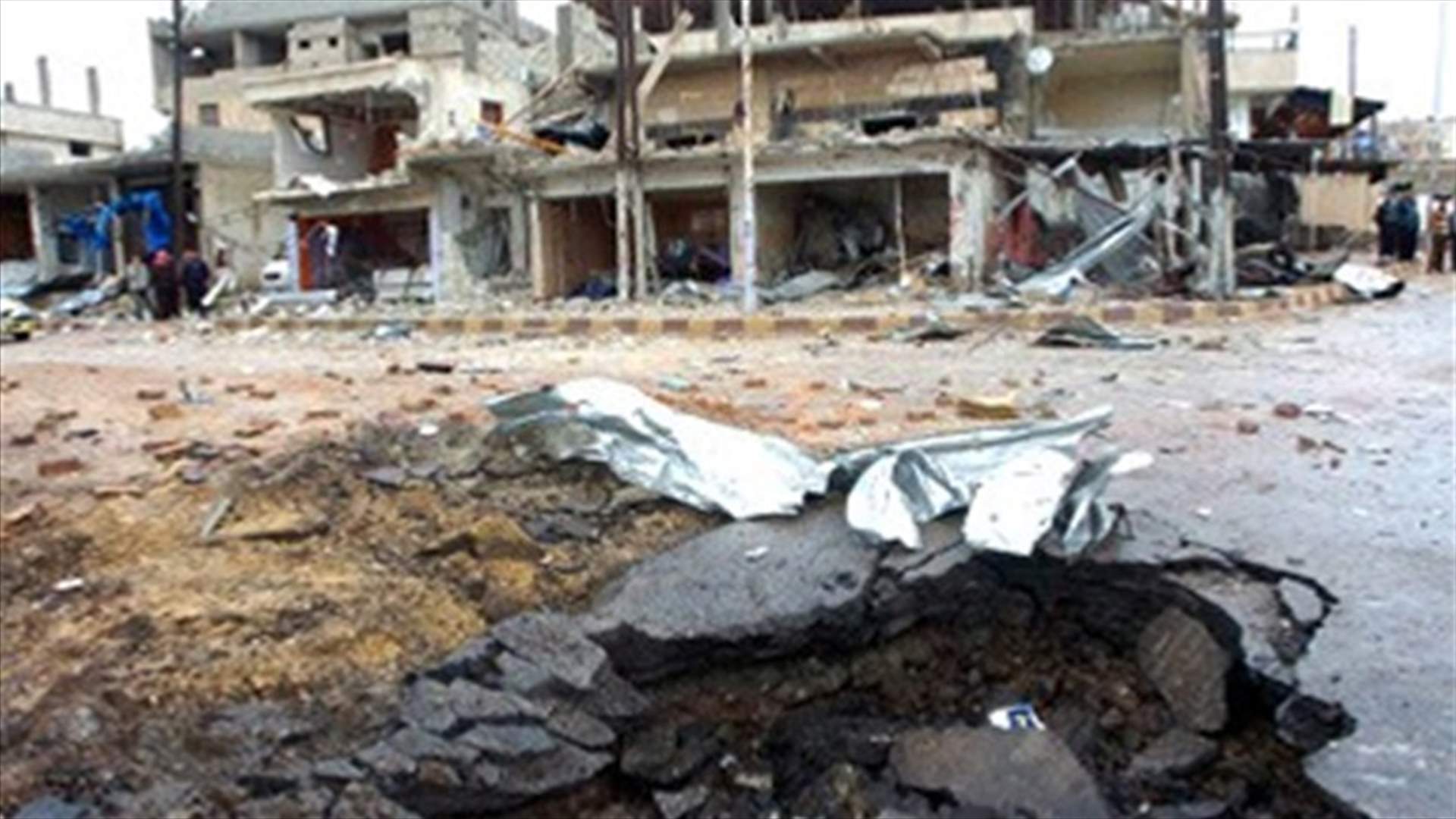 تفجير انتحاري في درعا...و الصليب الأحمر الدولي غير قادر على دخول باب عمرو
