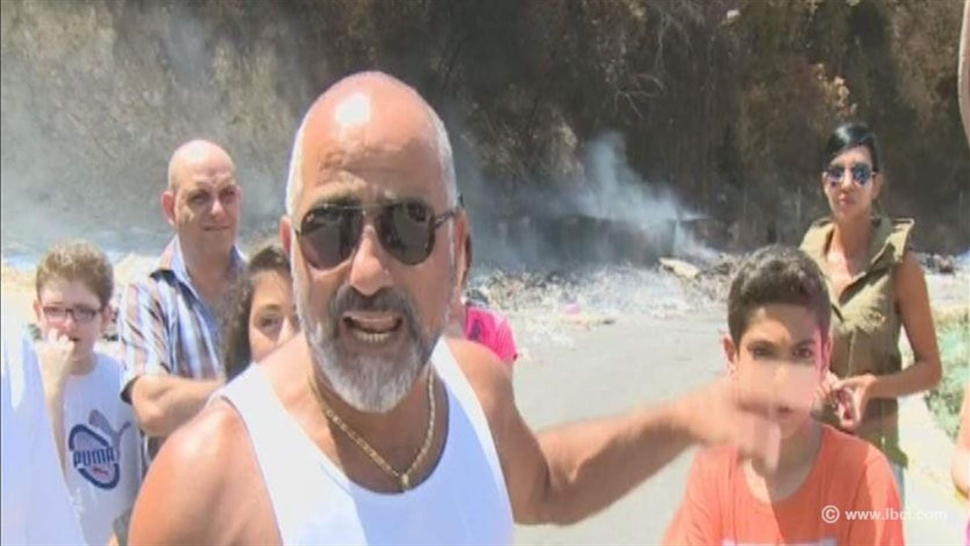 مواجهة في ذوق مصبح بسبب معالجة النفايات حرقًا 