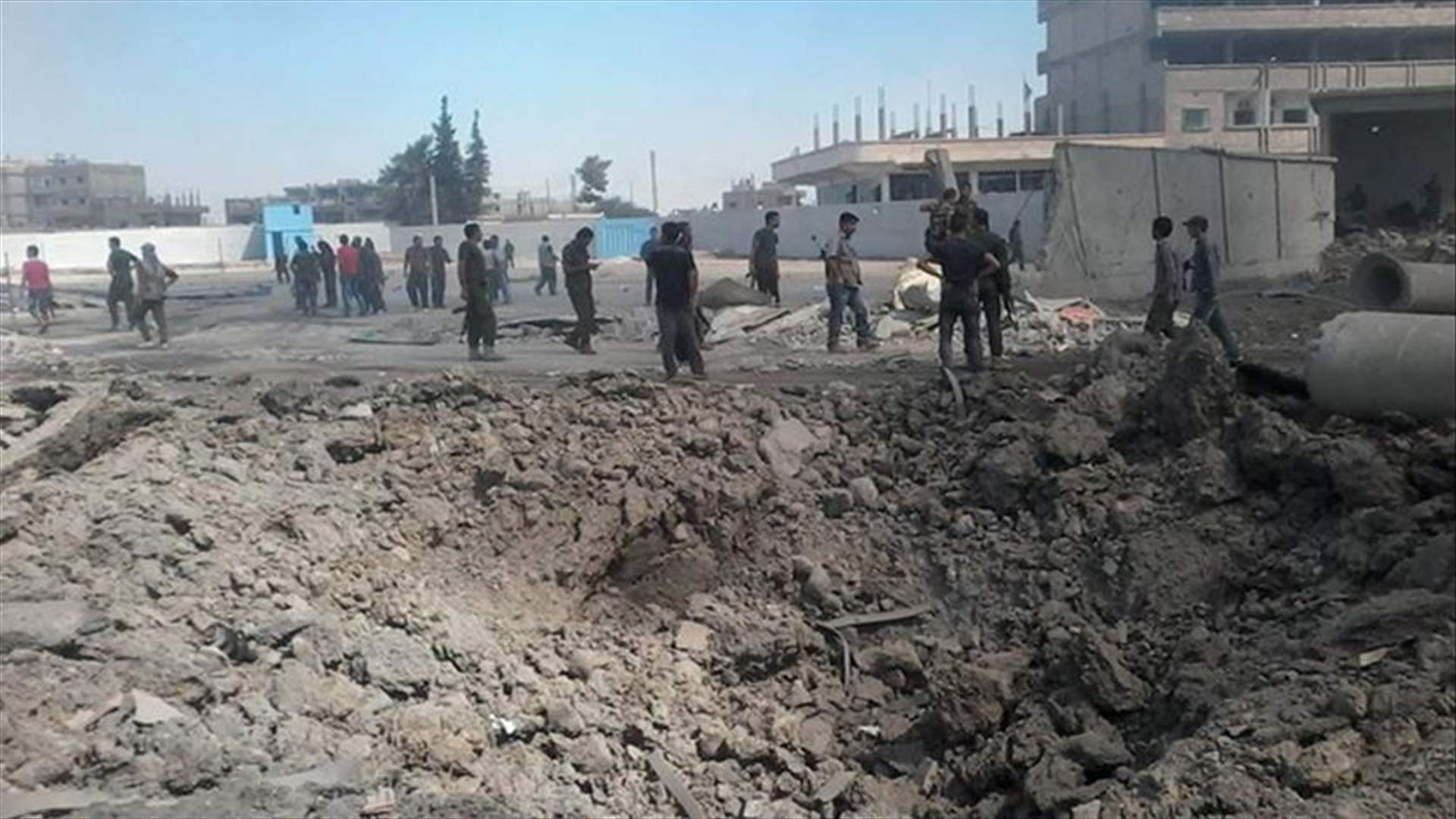 Suicide truck bomb targets Kurdish security agency in Syria
