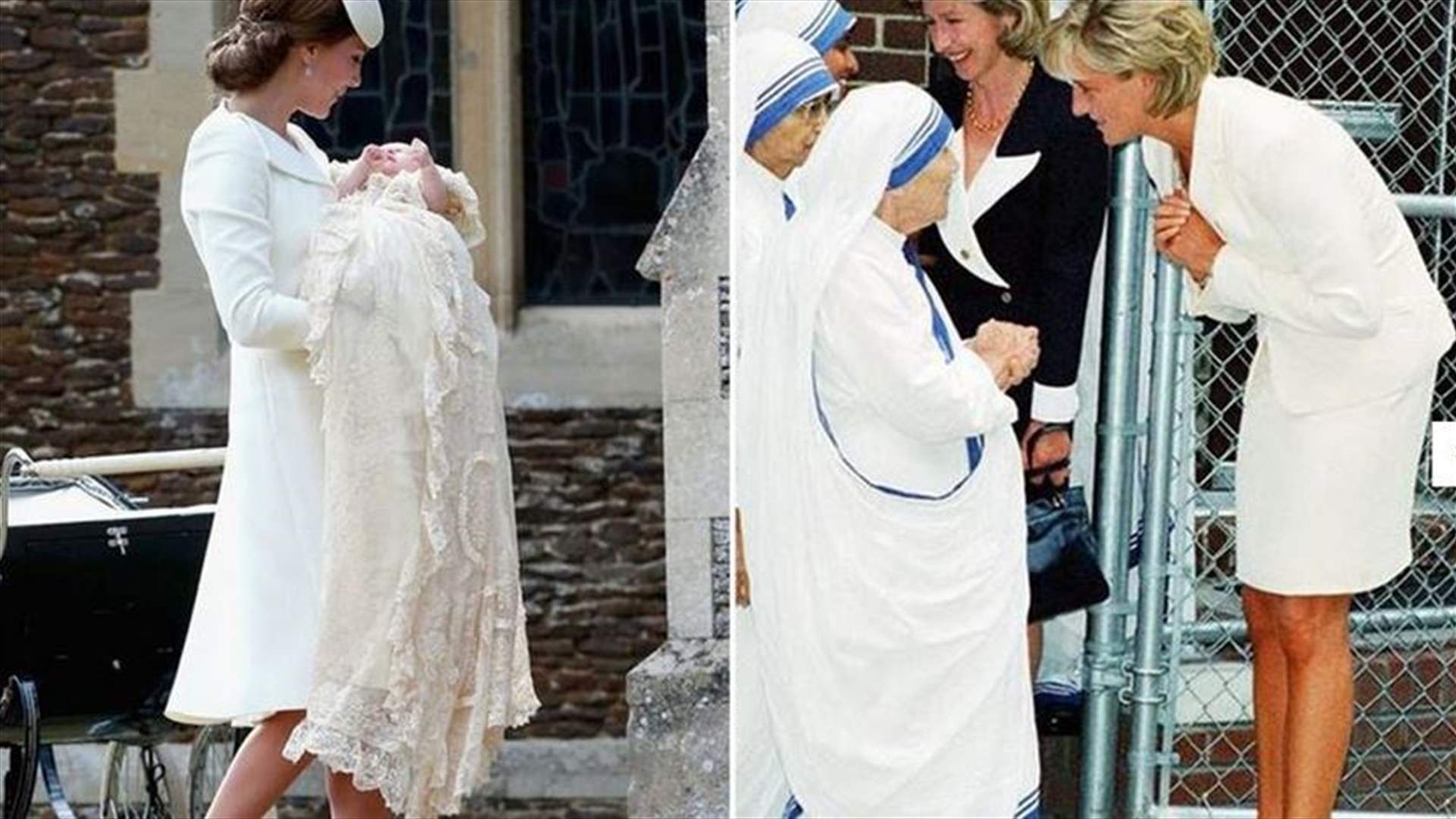 الأميرة ديانا والأميرة كيت في صورةٍ واحدةٍ... ‏
