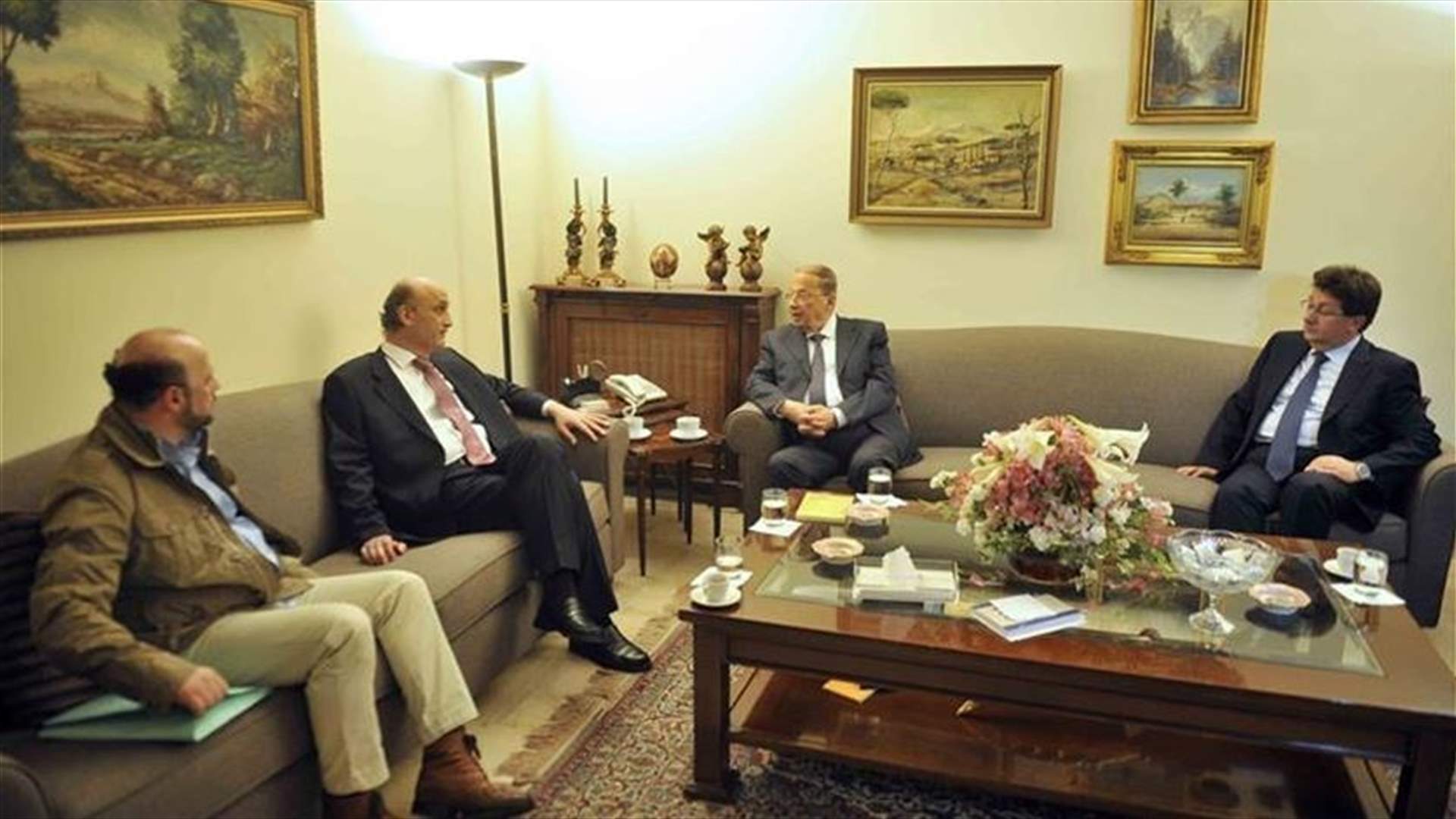 النهار: الرياشي زار عون وكنعان يرد الزيارة لجعجع اليوم 