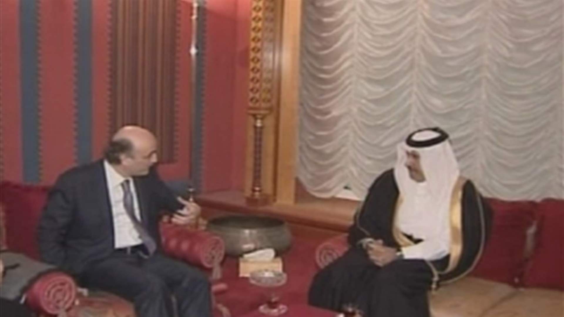 الوضع اللبناني والازمة السورية بين جعجع ورئيس وزراء قطر