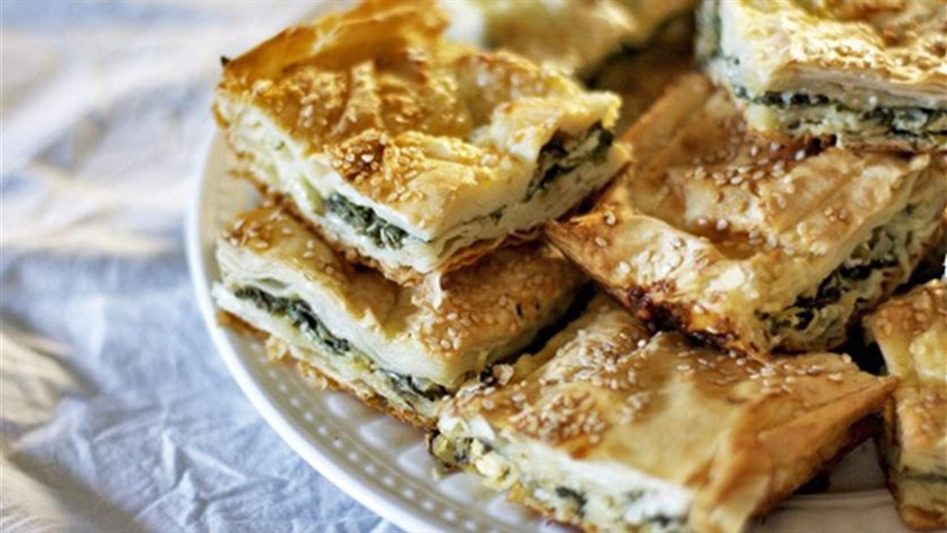 بالفيديو: وصفة البوريك بالجبن والسّبانخ