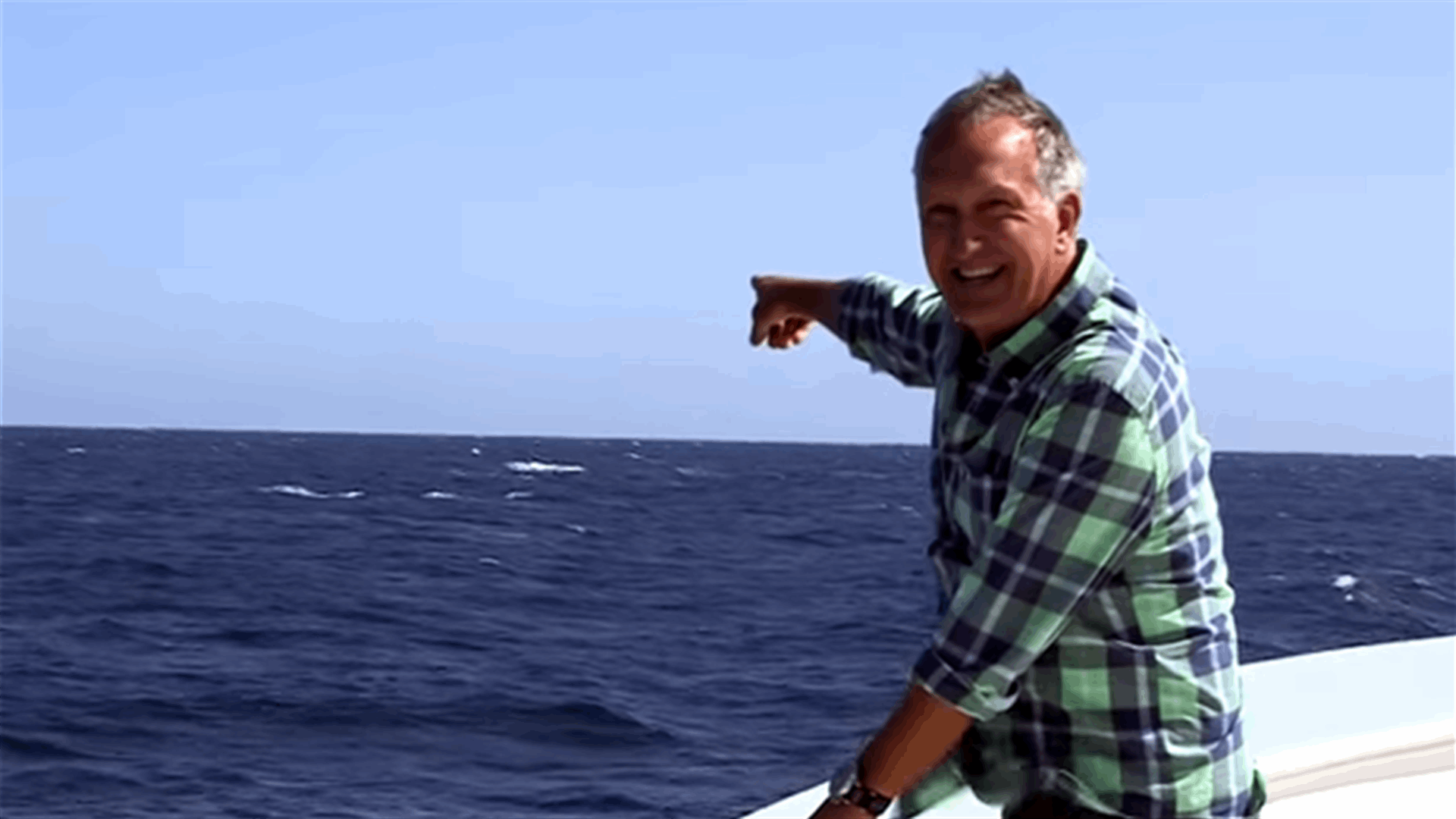 [VIDEO] Blue Whale Interrupts Presenter Right On Cue
