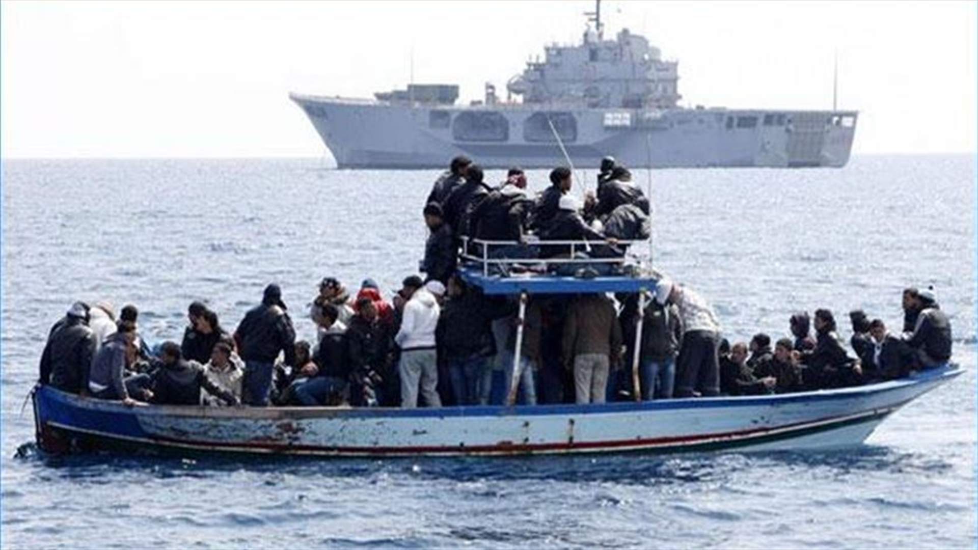 خفر السواحل الايطالي يقوم بعملية لانقاذ 3 الاف مهاجر 
