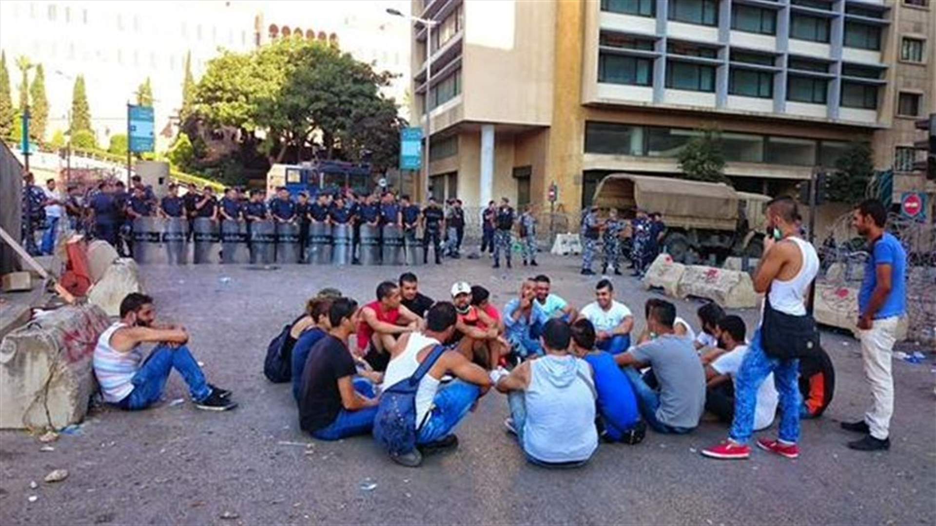 Security forces, protesters clash again in Downtown Beirut  