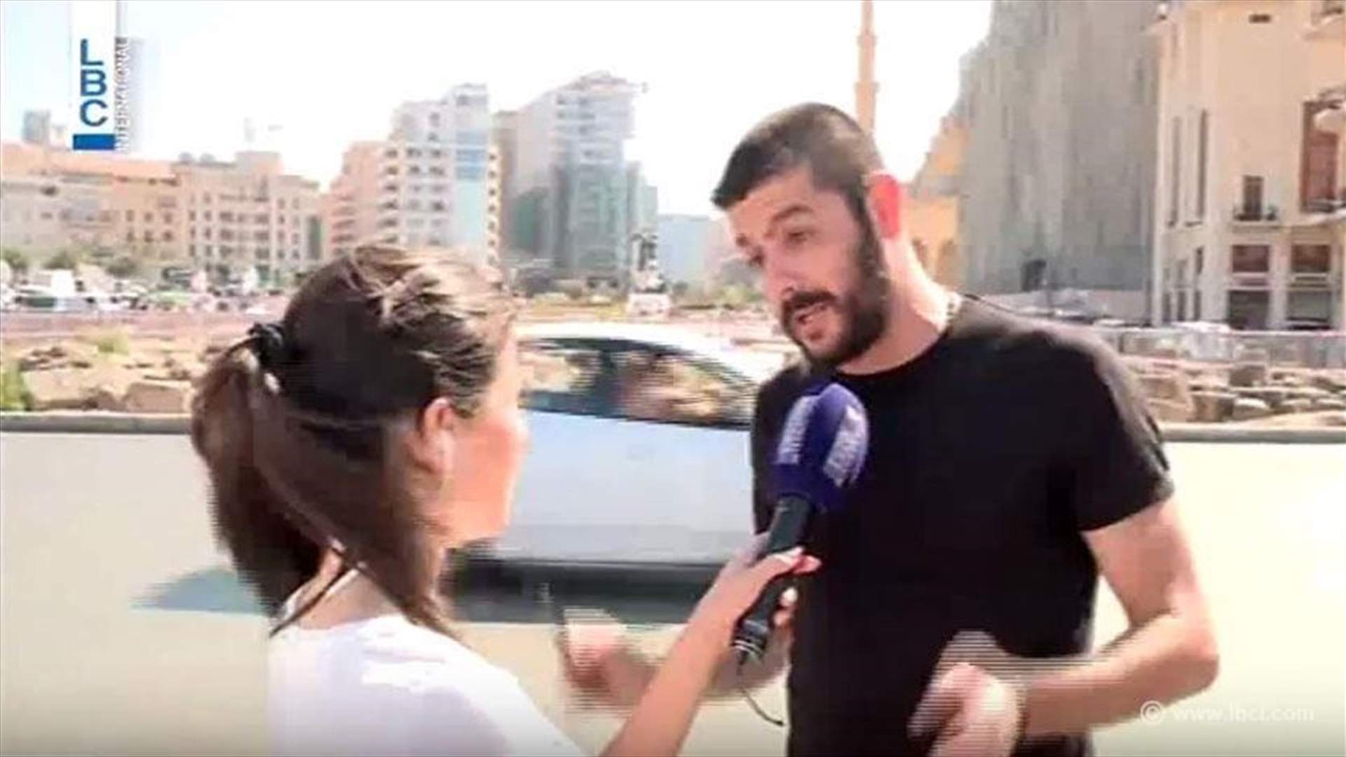 [VIDEO] Lebanese actor Toni Issa to LBCI: All Lebanese citizens must partake in today’s protest