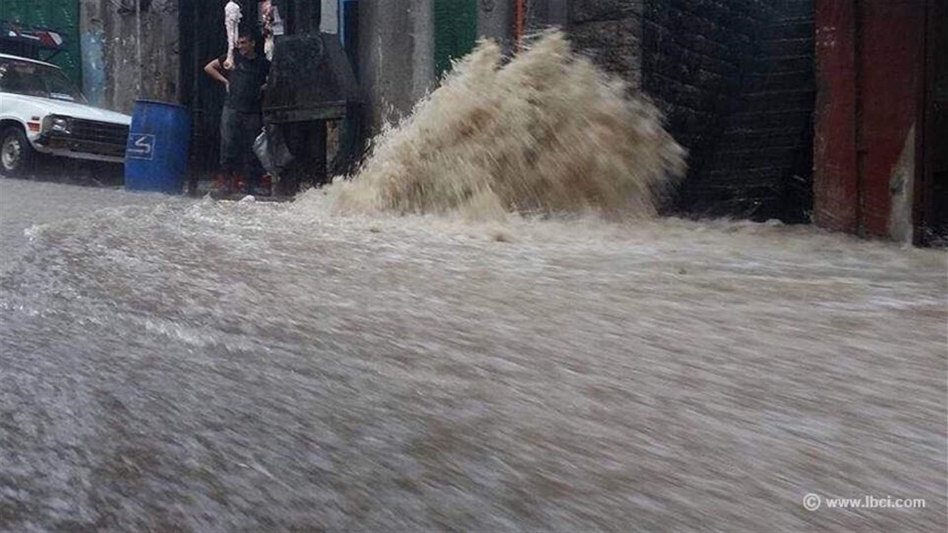 [PHOTOS] Rain, hail and floods in Akkar
