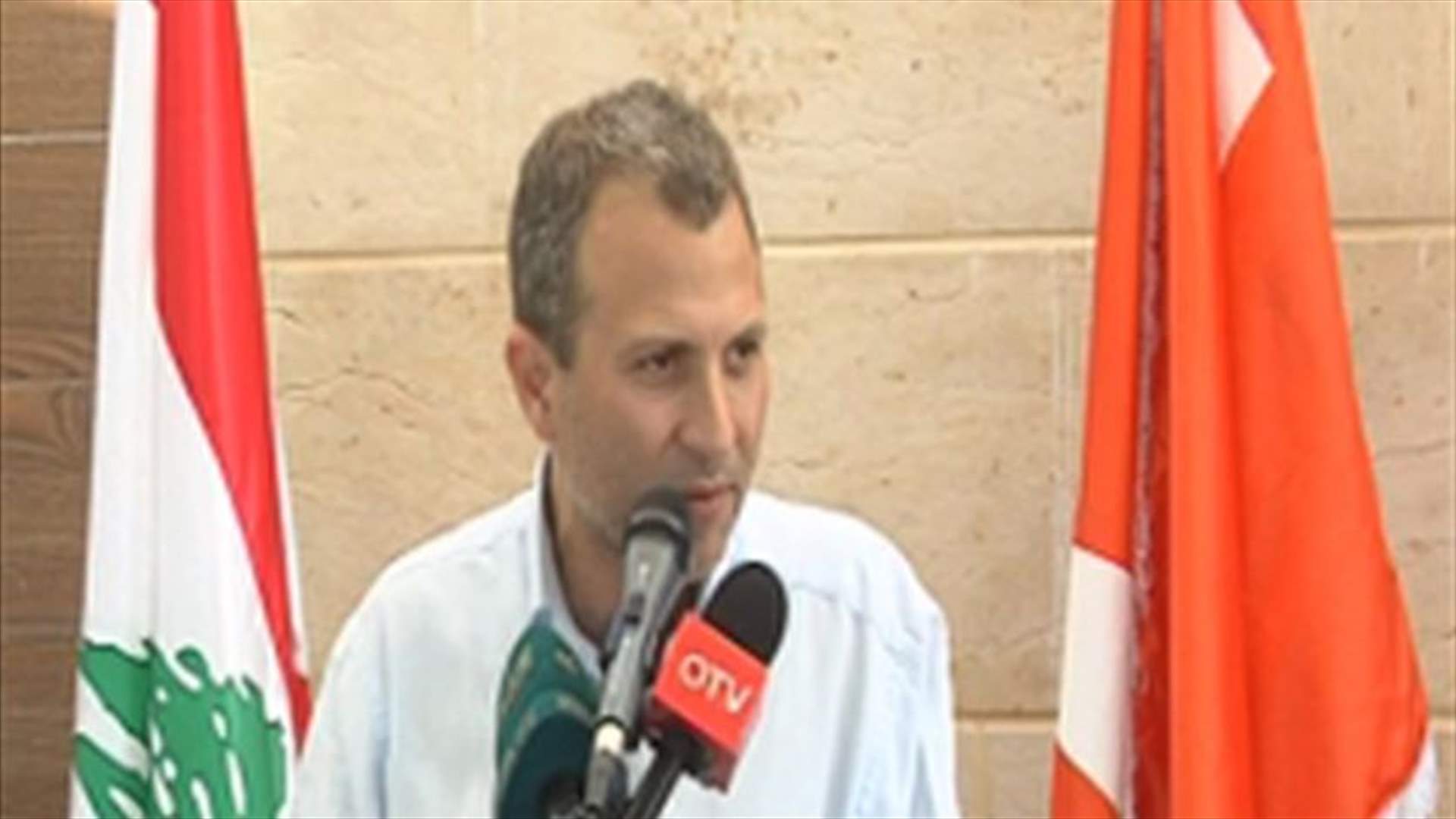 باسيل : لا يمكن لأحد أن يحتكر الشارع