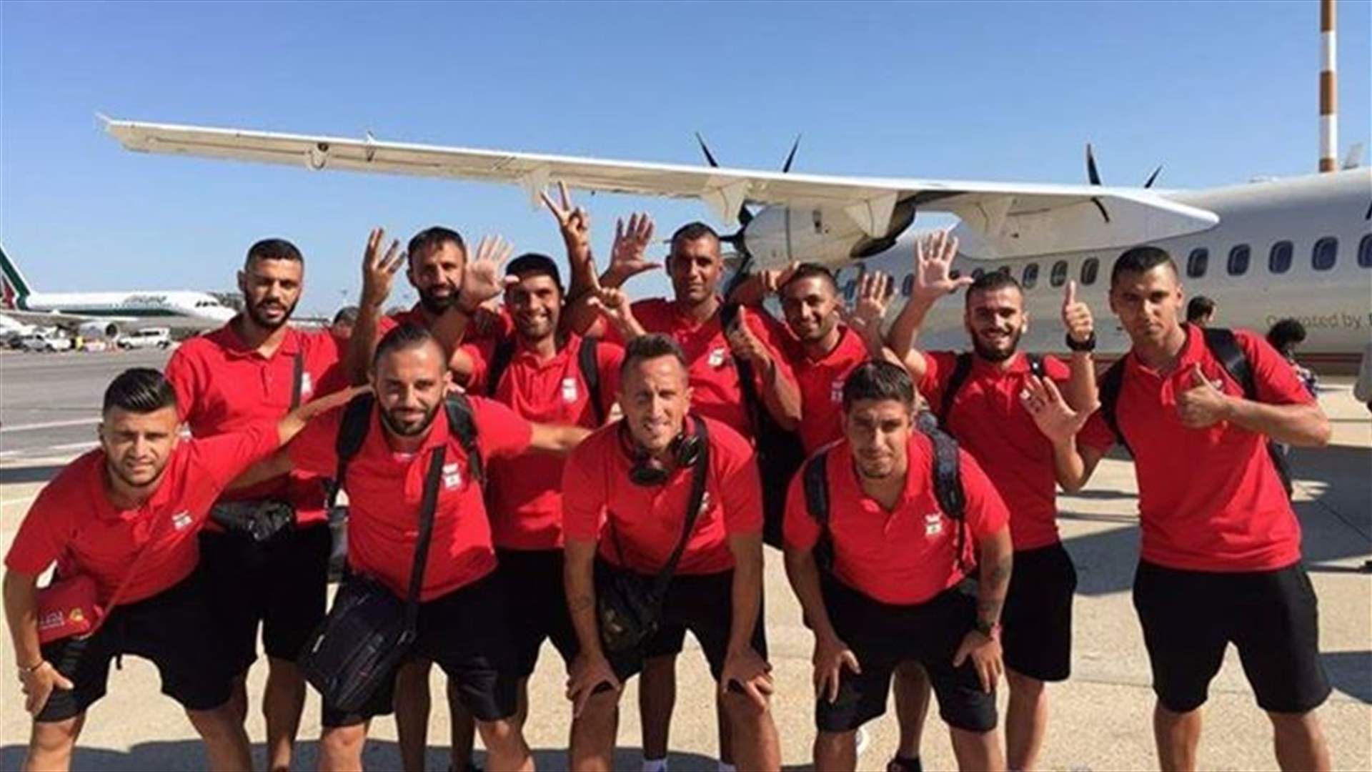 منتخب لبنان لكرة الشاطئية إلى إيطاليا لخوض بطولة البحر المتوسط
