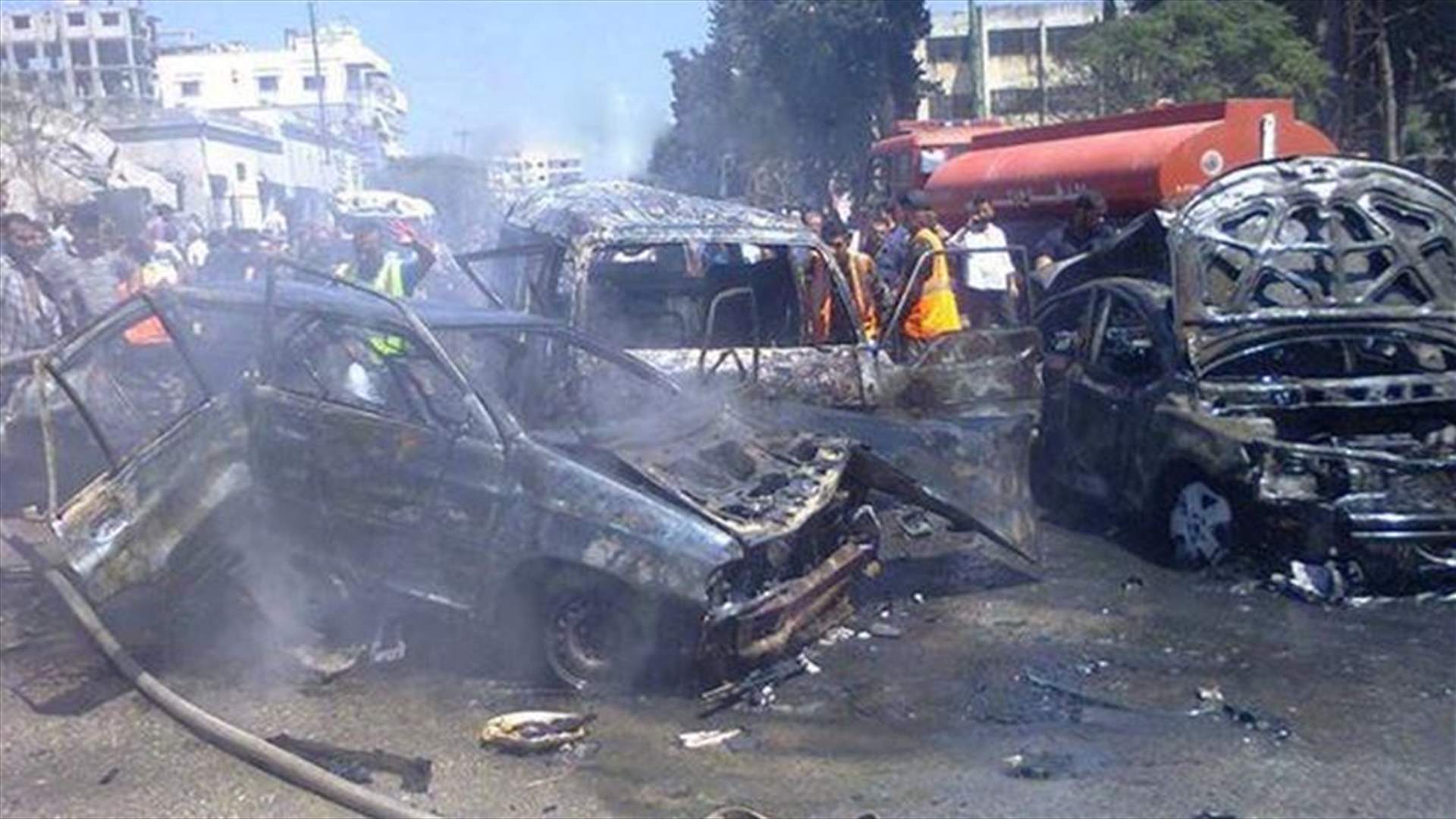 انفجار سيارة مفخخة في اللاذقية 