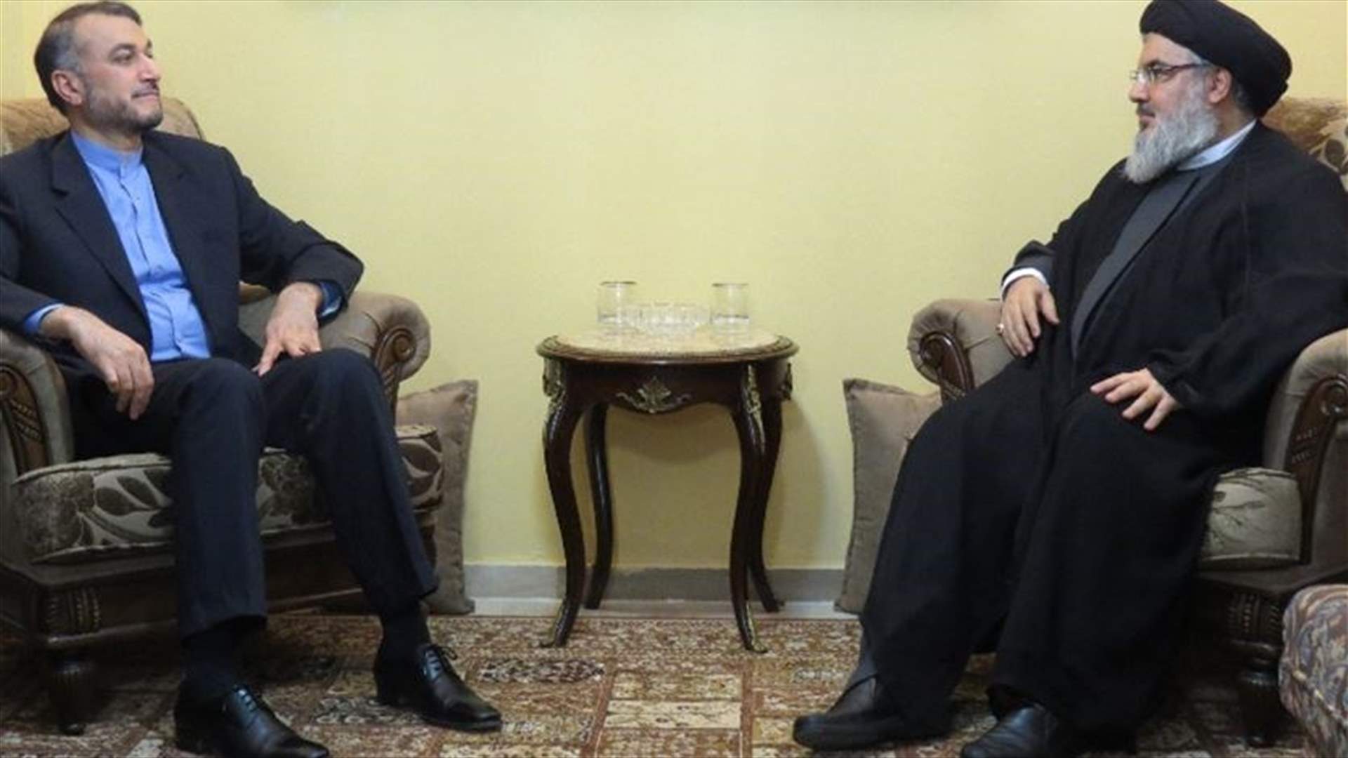 نصرالله عرض مع عبد اللهيان للتطورات في لبنان والمنطقة