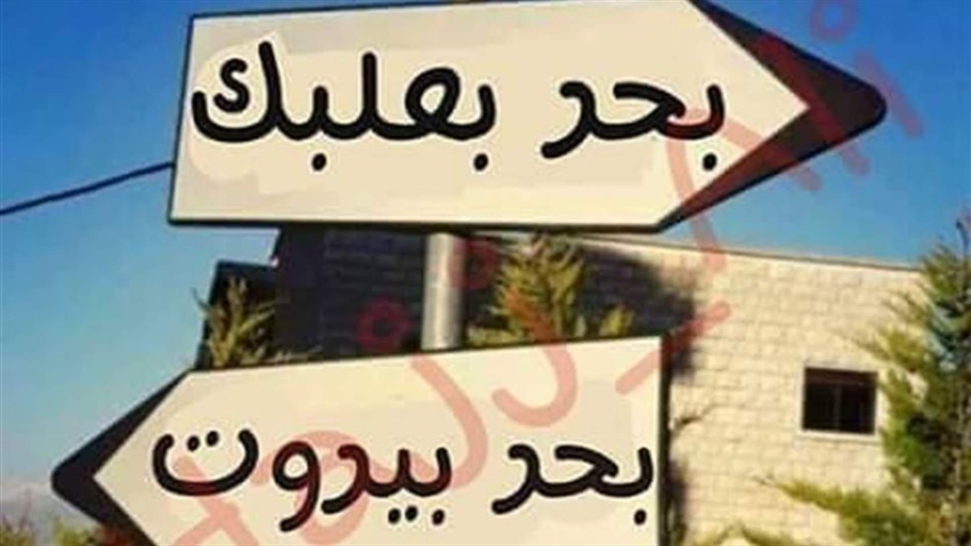 بالفيديو: ألو ألفا؟ بدنا بحر ببعلبك...