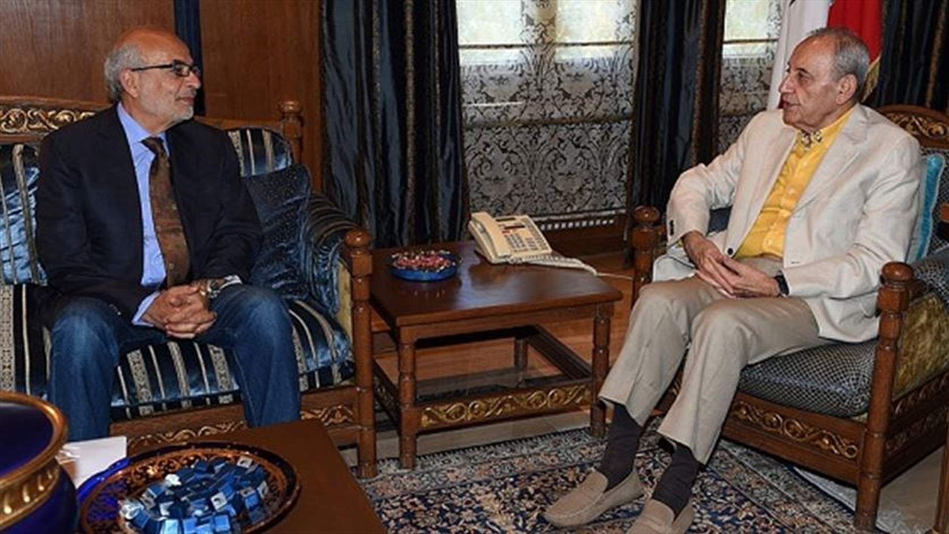 بري لشهيب : كل ما يؤدي لتسهيل خطة معالجة النفايات أوافق عليه