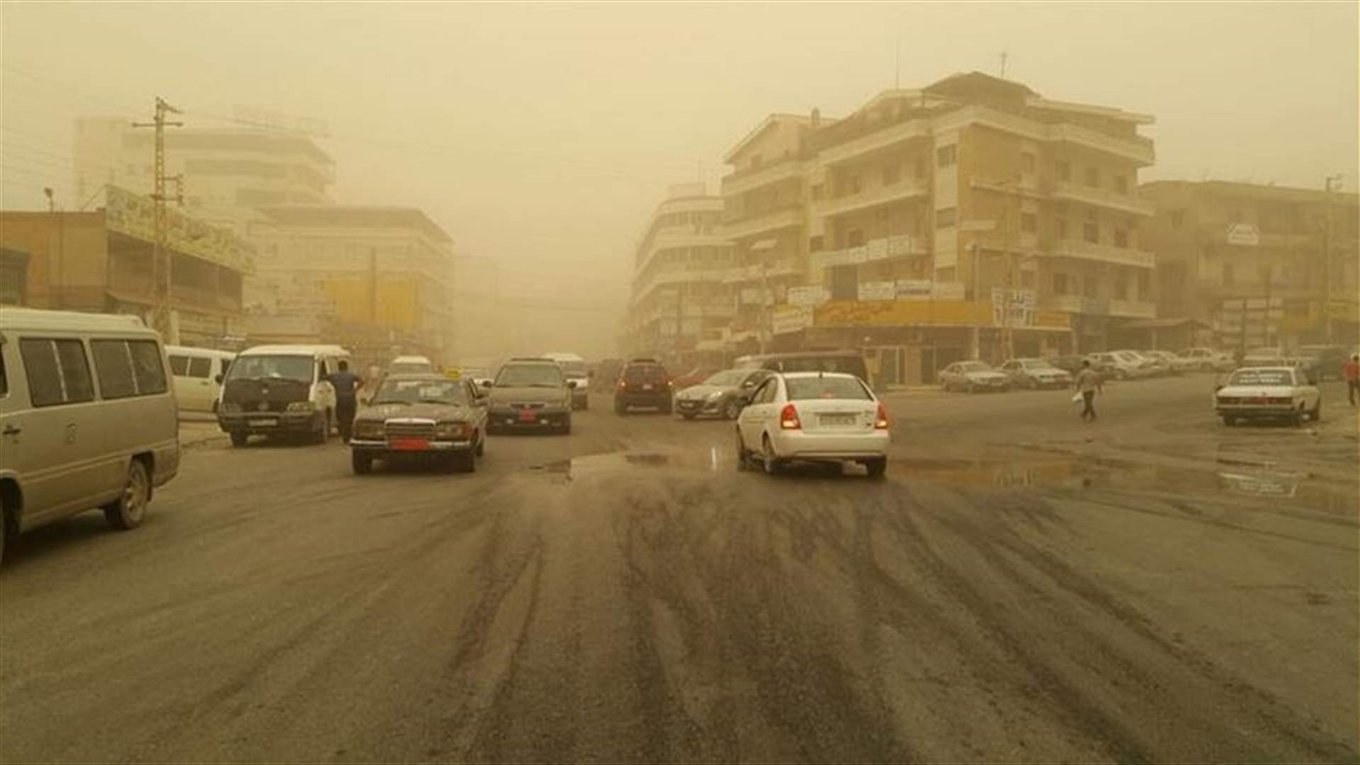 وفاة امرأة في أكروم العكارية جراء العاصفة الرملية 