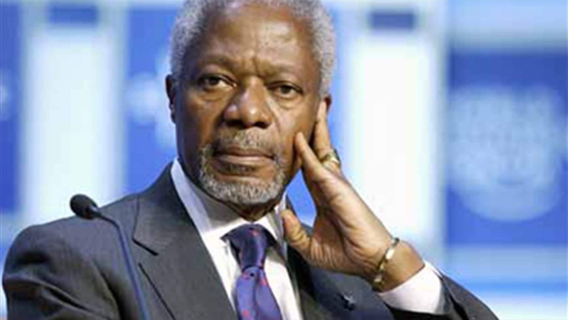 Annan urges end to Syria violence, political talks