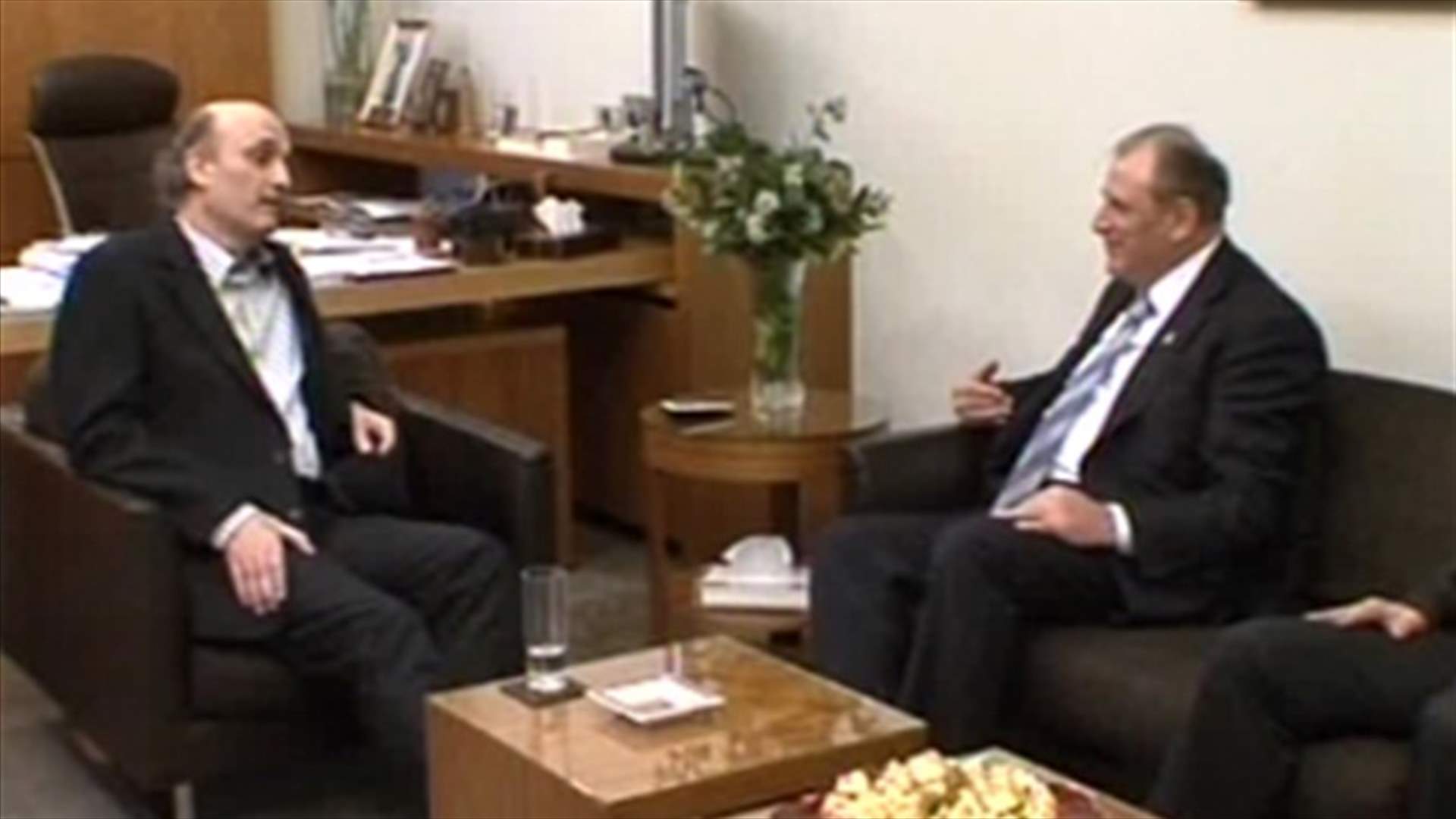 Geagea, Jarrah meet over Mideast situation