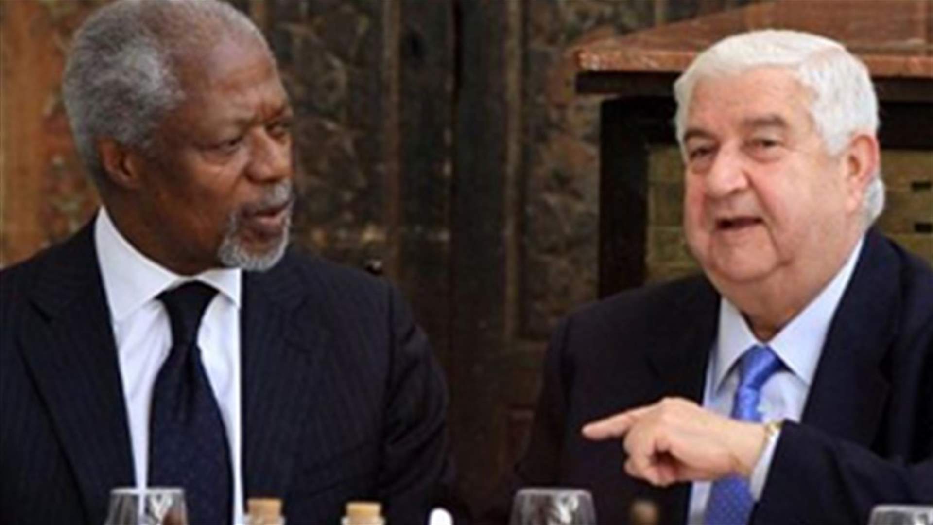 Annan sending team to discuss Syria monitors