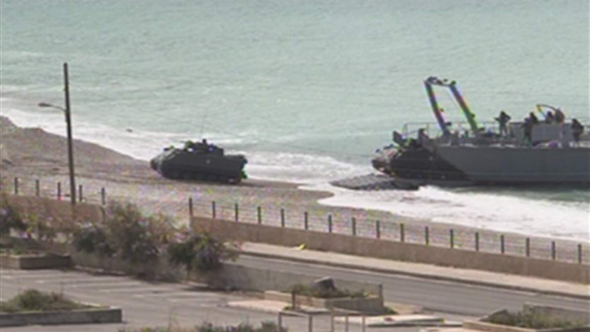 Lebanese and French forces invade Maameltein-Jounieh bay in joint exercise
