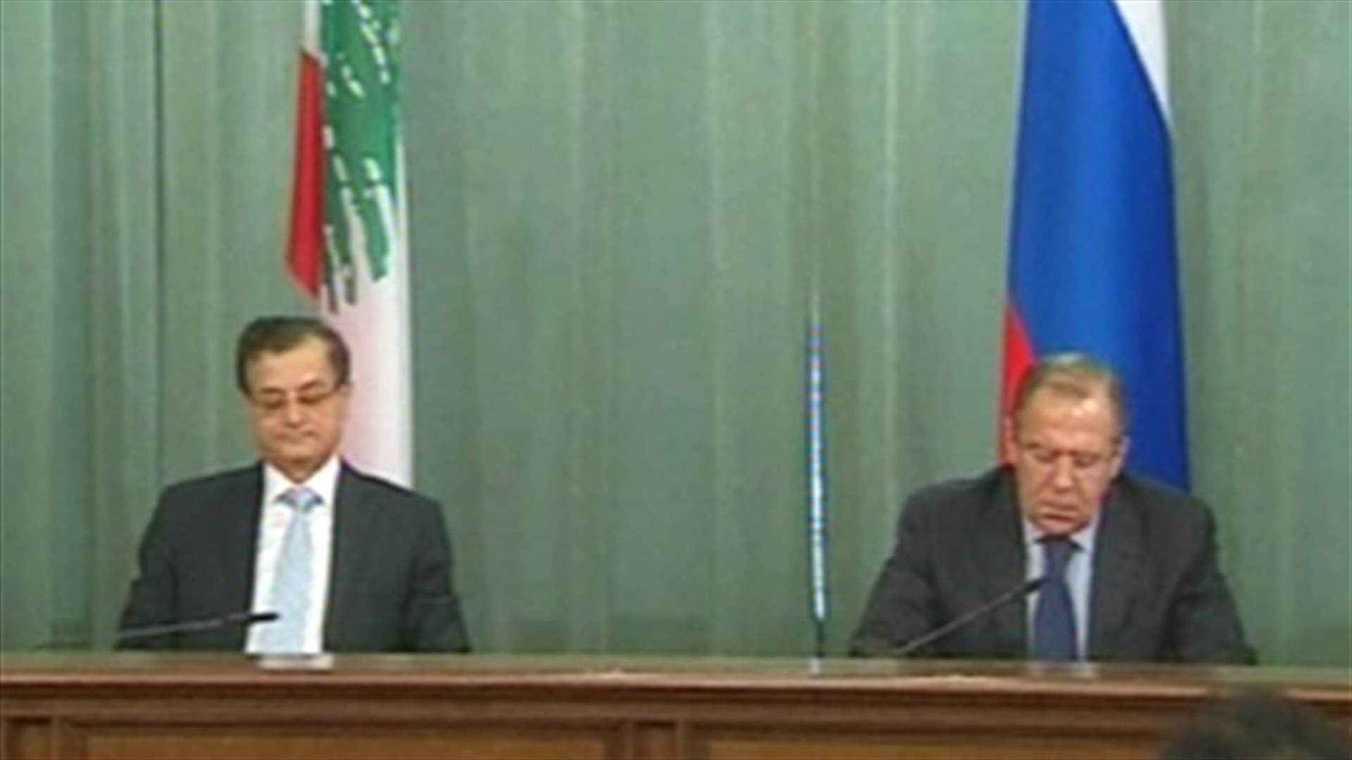 Russian FM meets Mansour, calls for halting arms smuggling 