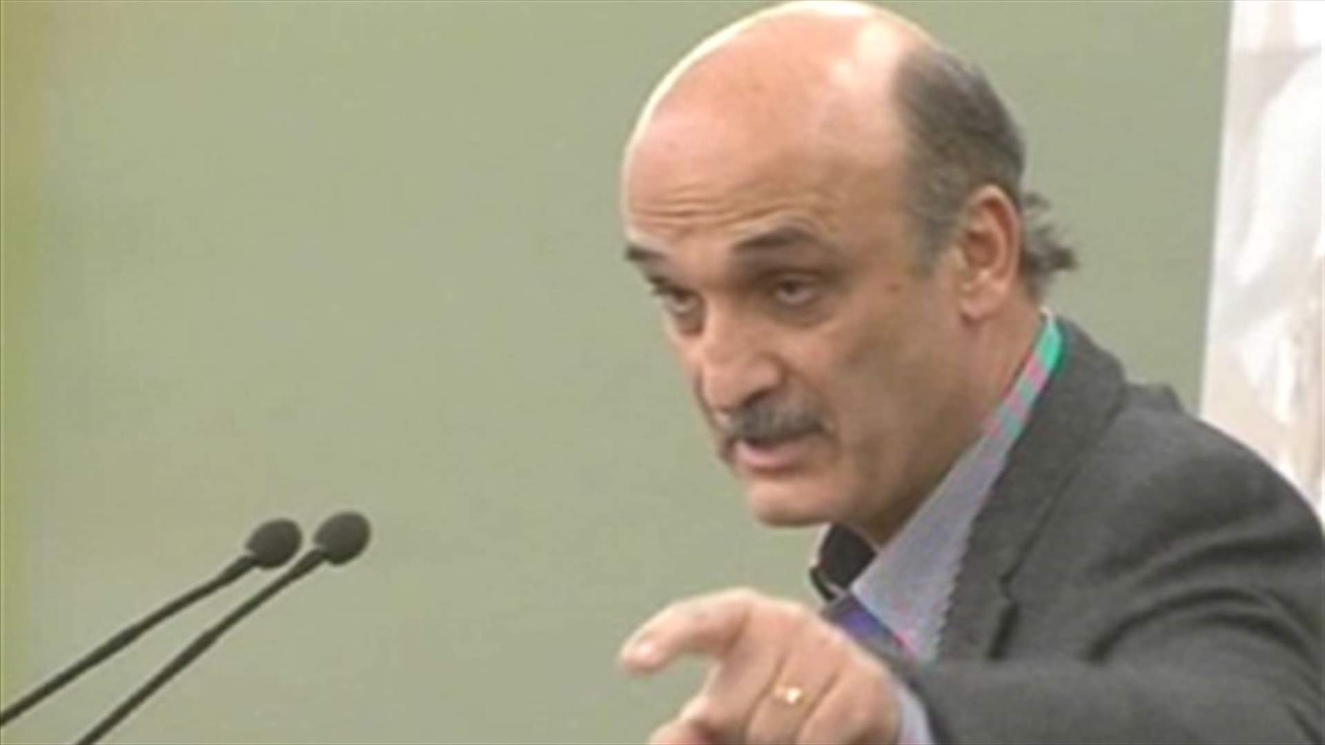 Corruption tops Geagea's talks with LF doctors' department