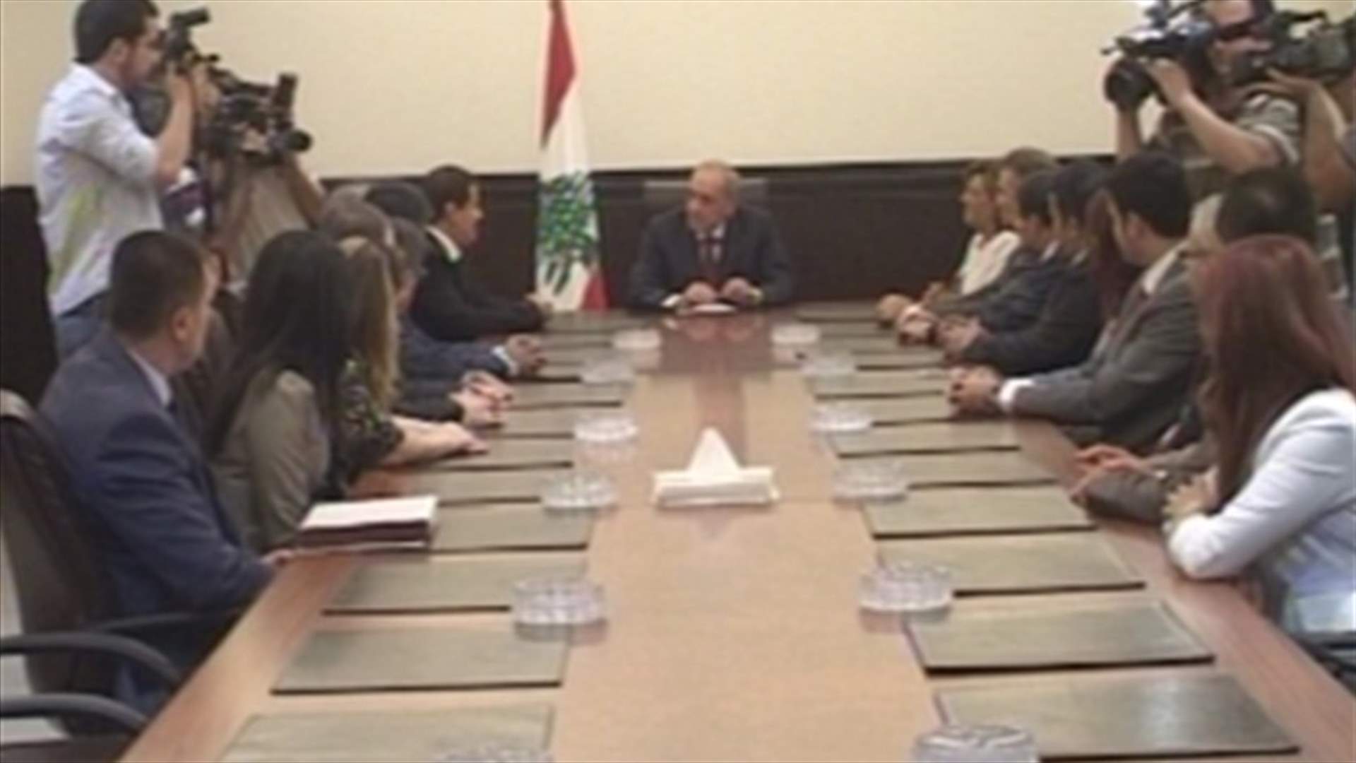 وفد برلماني من كردستان العراق لدى بري