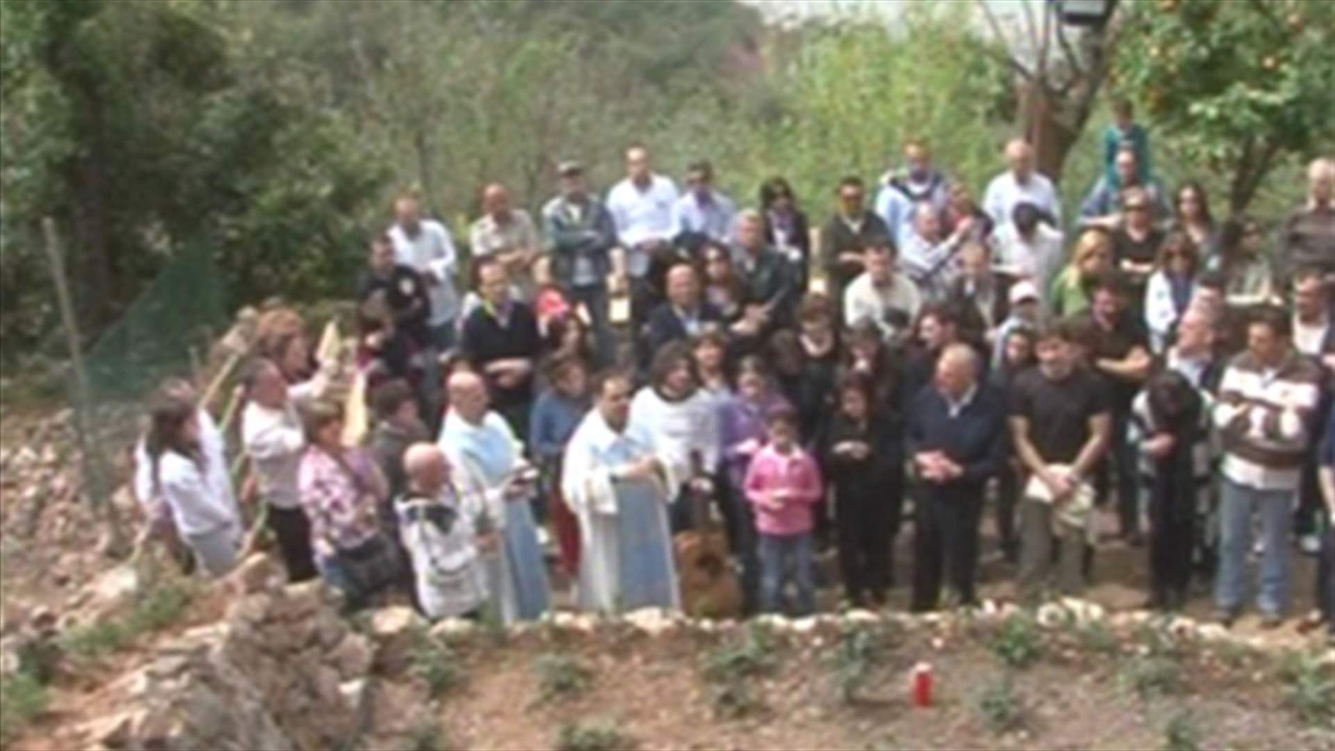 Mass held at the site of Myriam Achkar’s murder 