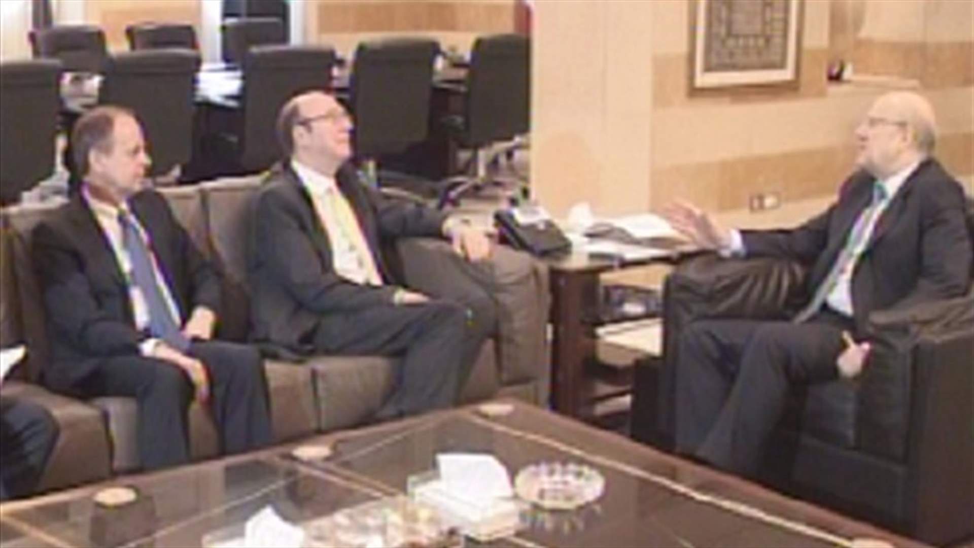 Mikati meets with EU and UN representatives in Lebanon