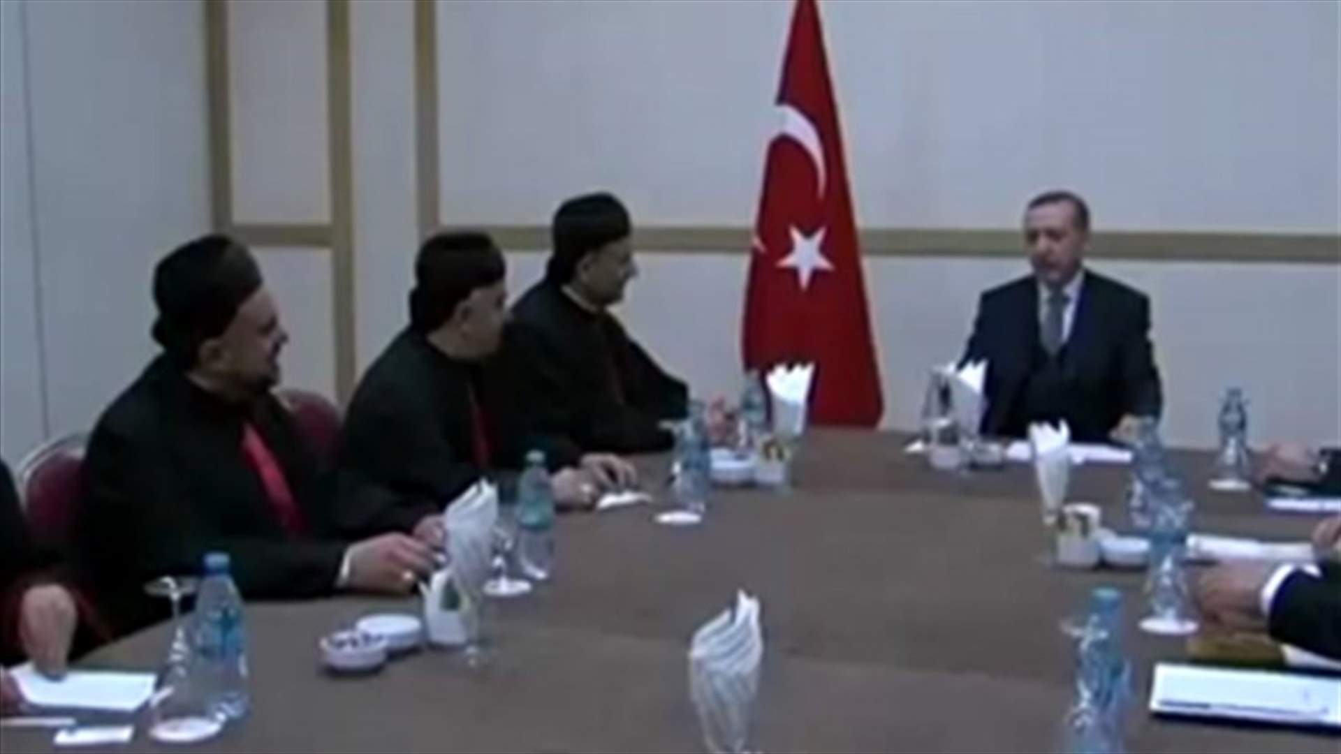 اردوغان للراعي: نولي أهمية بالغة لإستقرار لبنان ونثني على دوركم بذلك