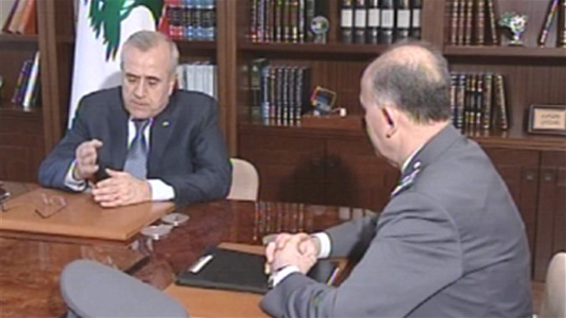 Sleiman urges Rifi to intensify investigations into Maarab shooting