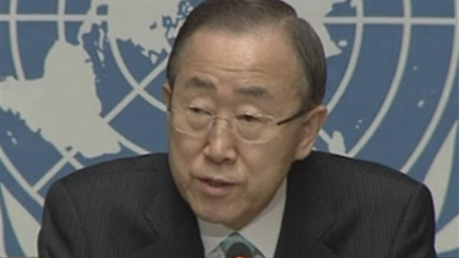 U.N.'s Ban says onus on Syria to match words and deeds