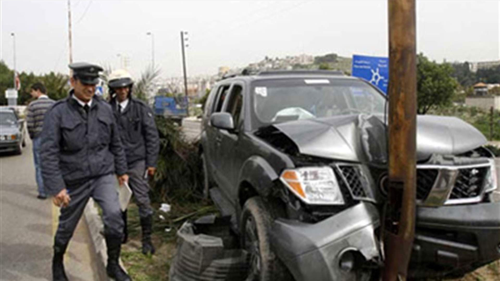 Beirut sees 2 overnight car accidents   