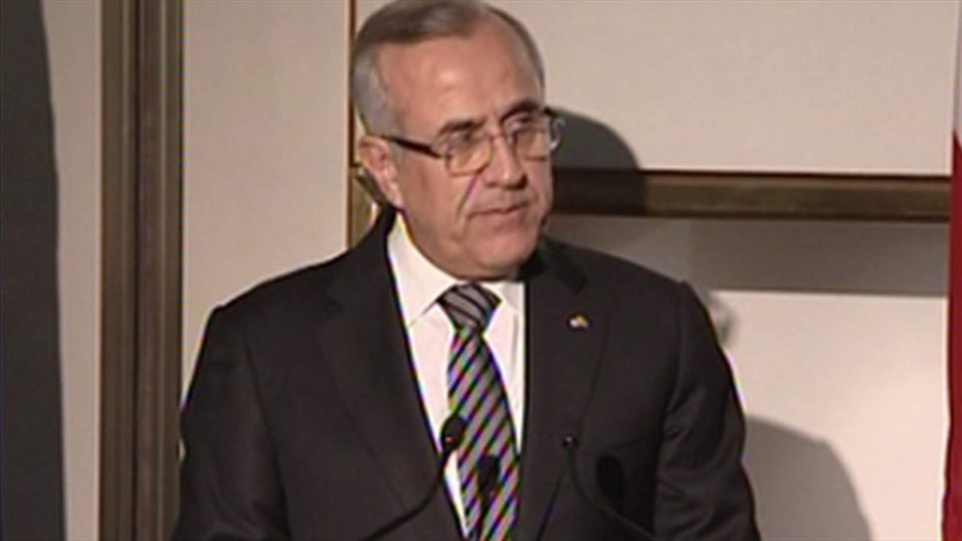 Sleiman: “Syria’s fire” could spread to Lebanon, Arab states should not fuel it