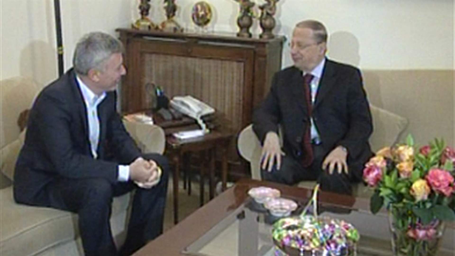 Frangieh and Aoun meet in Rabieh to discuss latest developments 