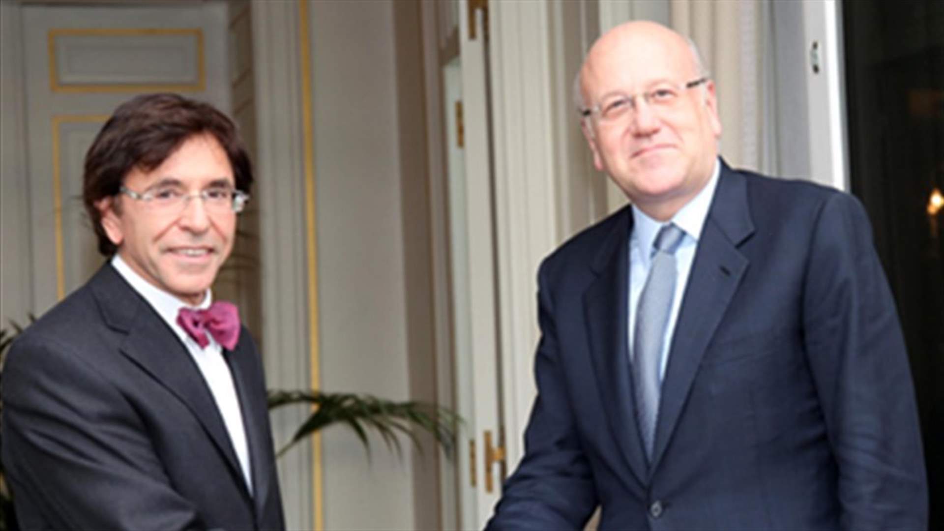 Mikati from Belgium: Our stances would not affect Syria 