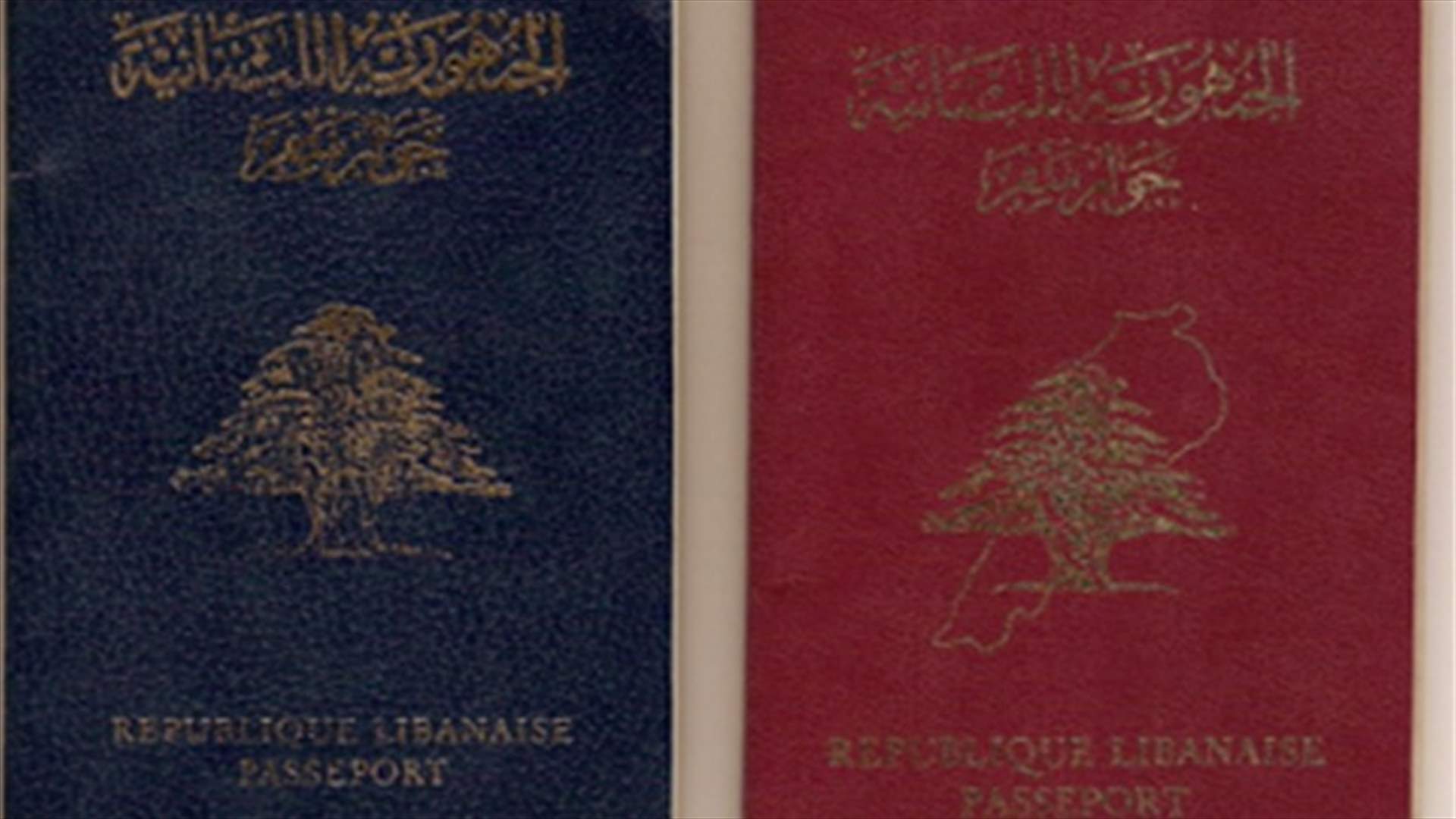 مسؤول أمني أتلف جوازه الخاص وسكب الماء على اوراقه 