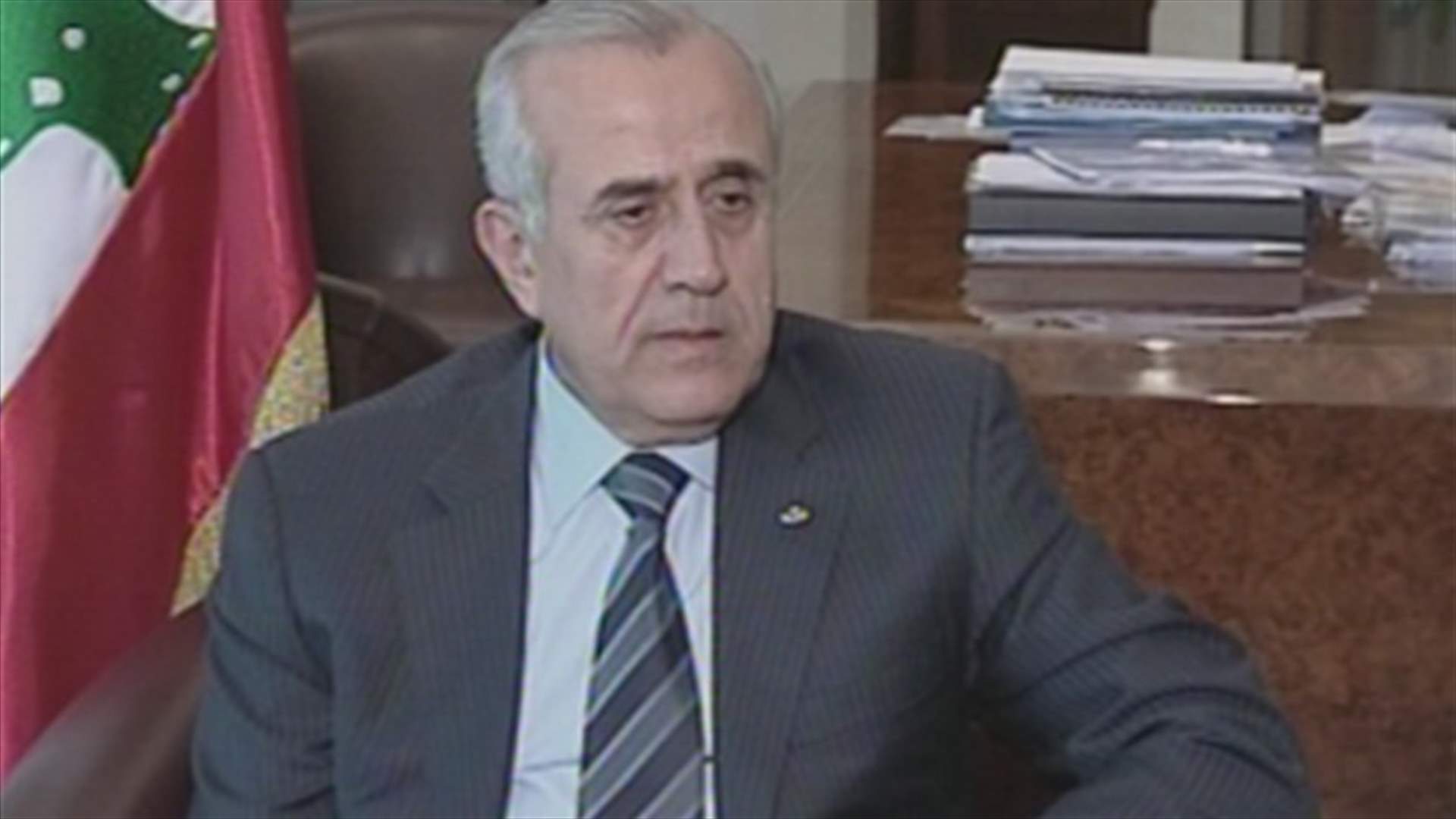 Sleiman praises interception of weapon-laden cargo ship 