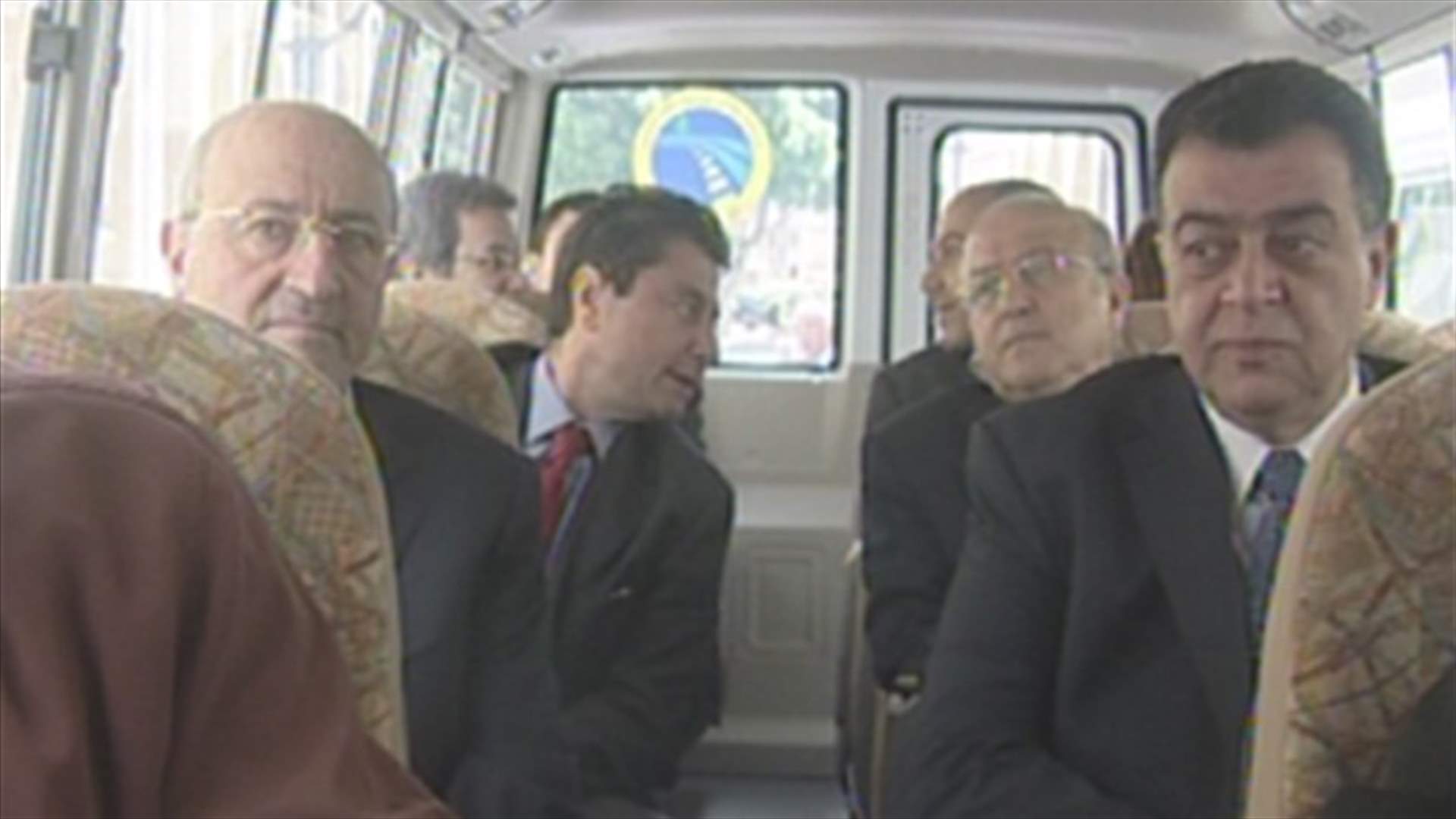 Public Transportation Committee tours Beirut in public buses   