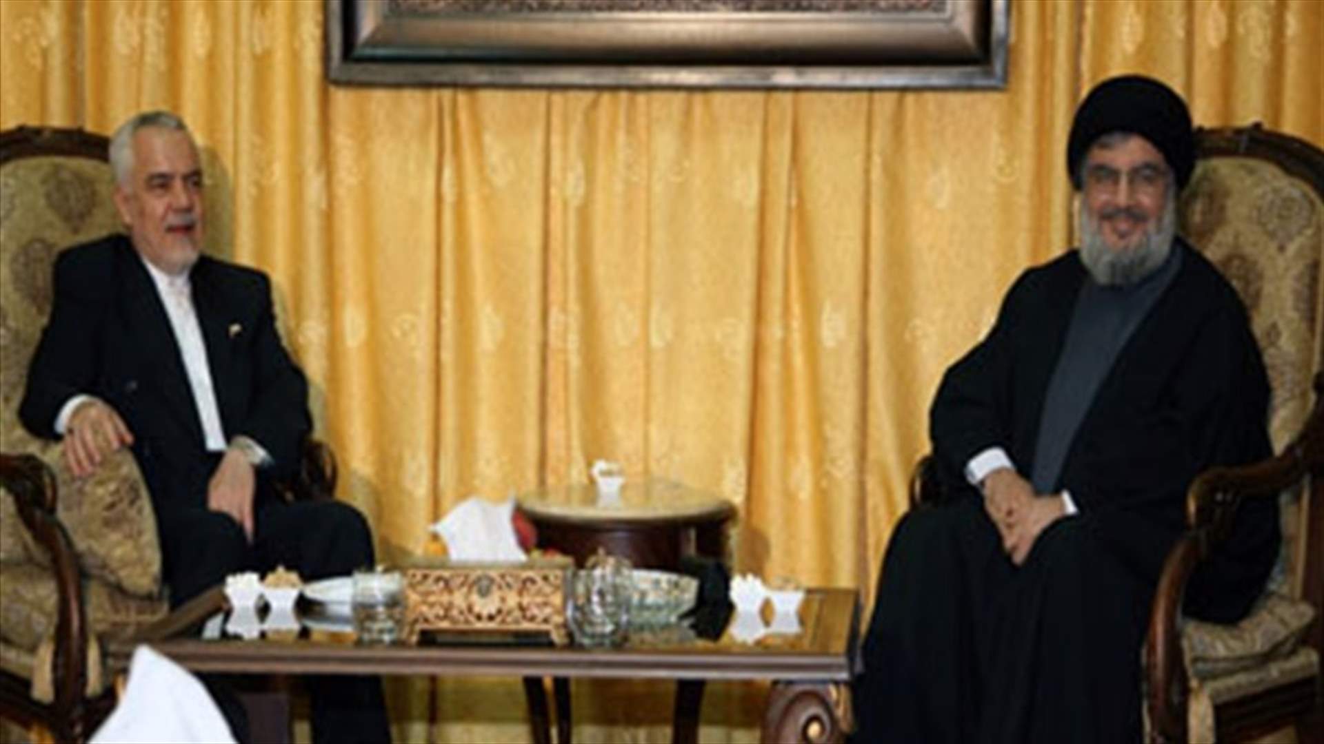 Nasrallah meets with Hamidi, thanks Iran for its unwavering support 