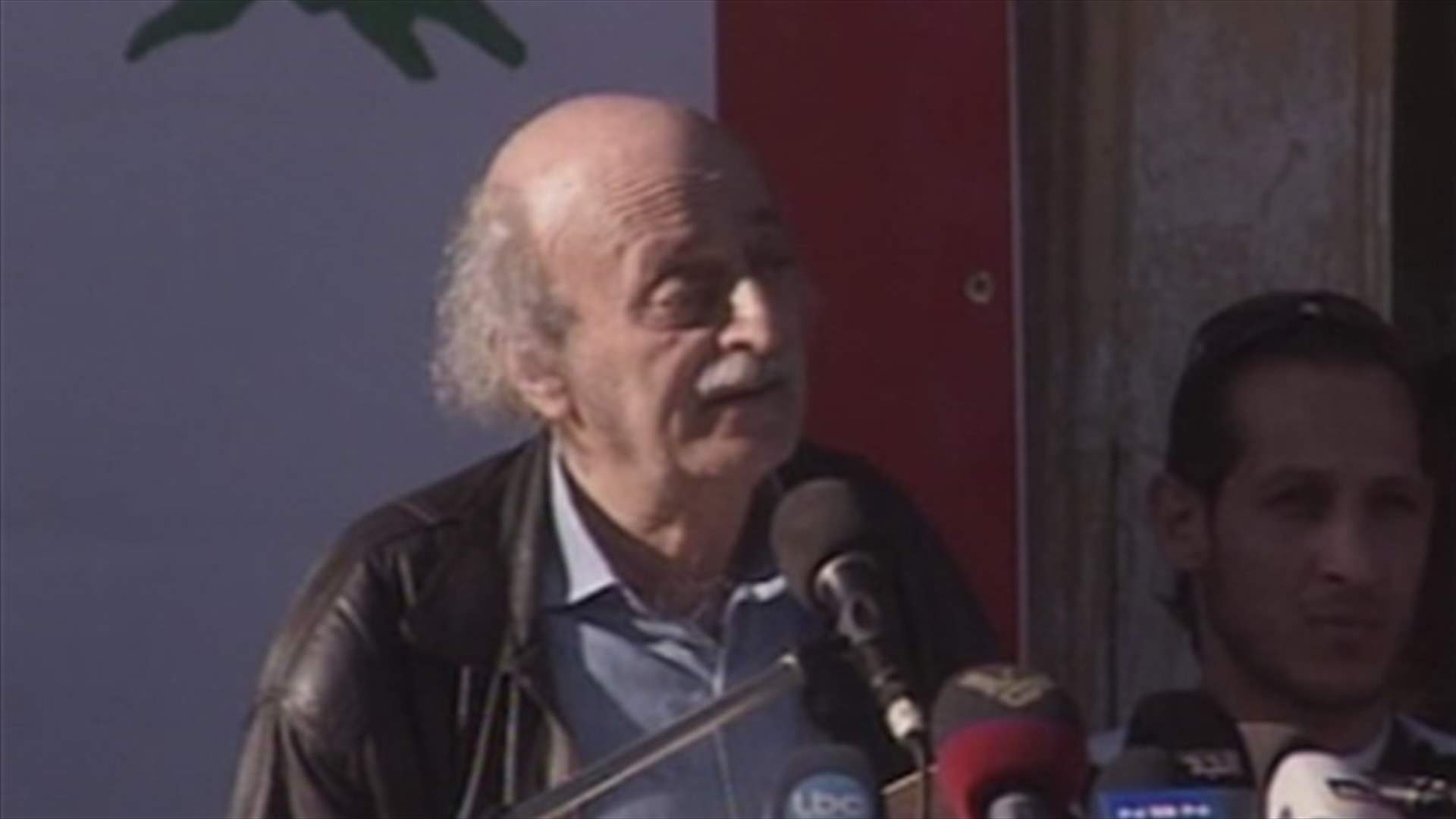 Jumblatt  blames those trying "to open closed files"