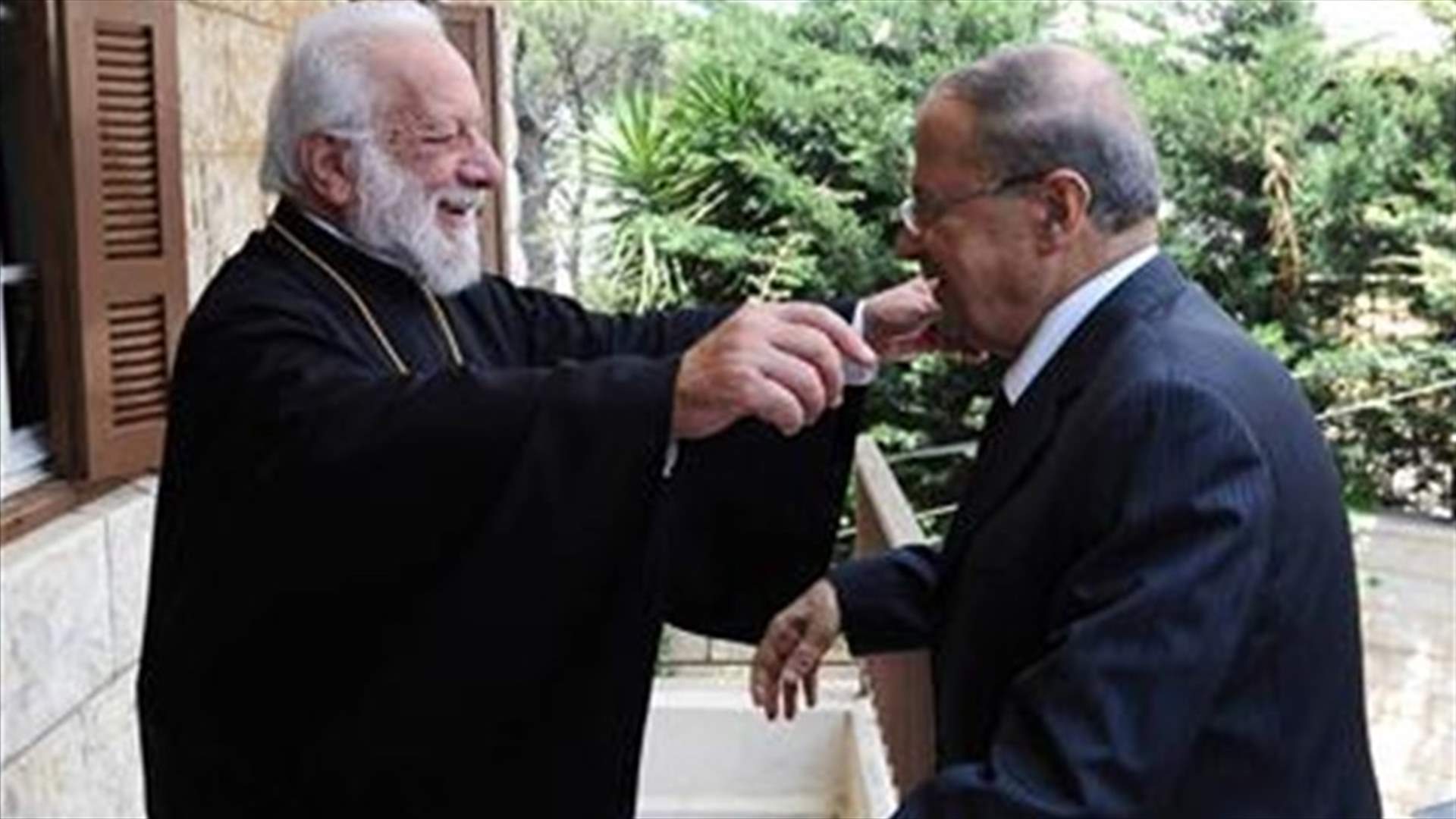 Khoder to Aoun: When I hear you I have renewed confidence in Lebanon     