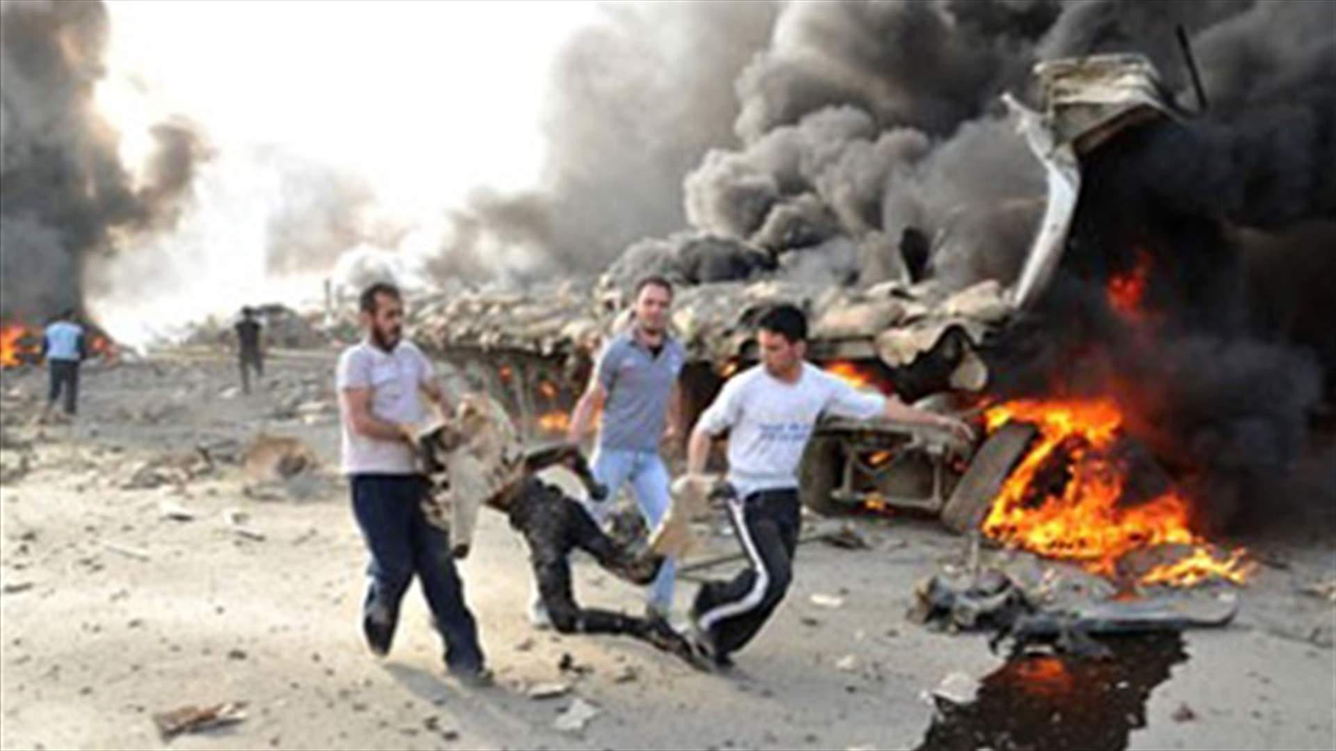 أكثر من 55 قتيلاً و372 جريحاً قي تفجيرين وقعا بدمشق