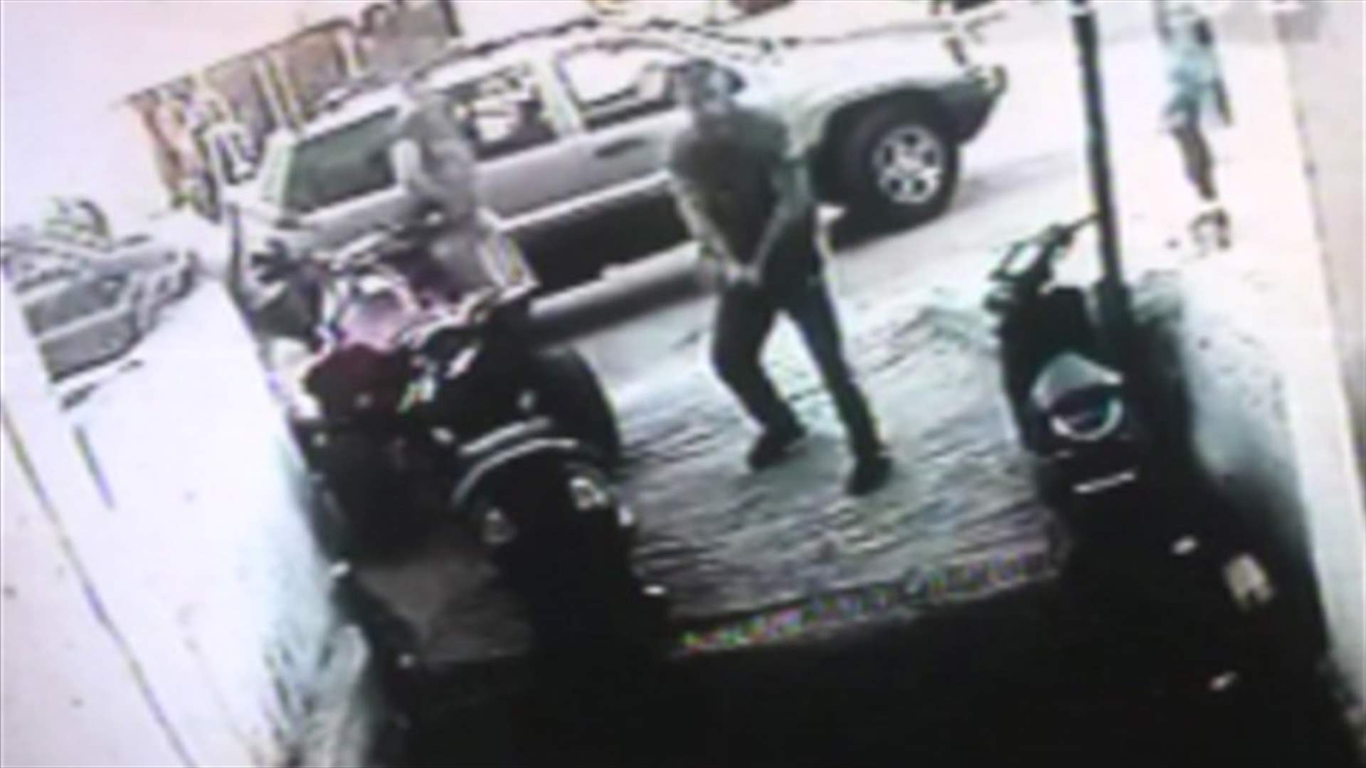 The attack on Elie Nehman on video