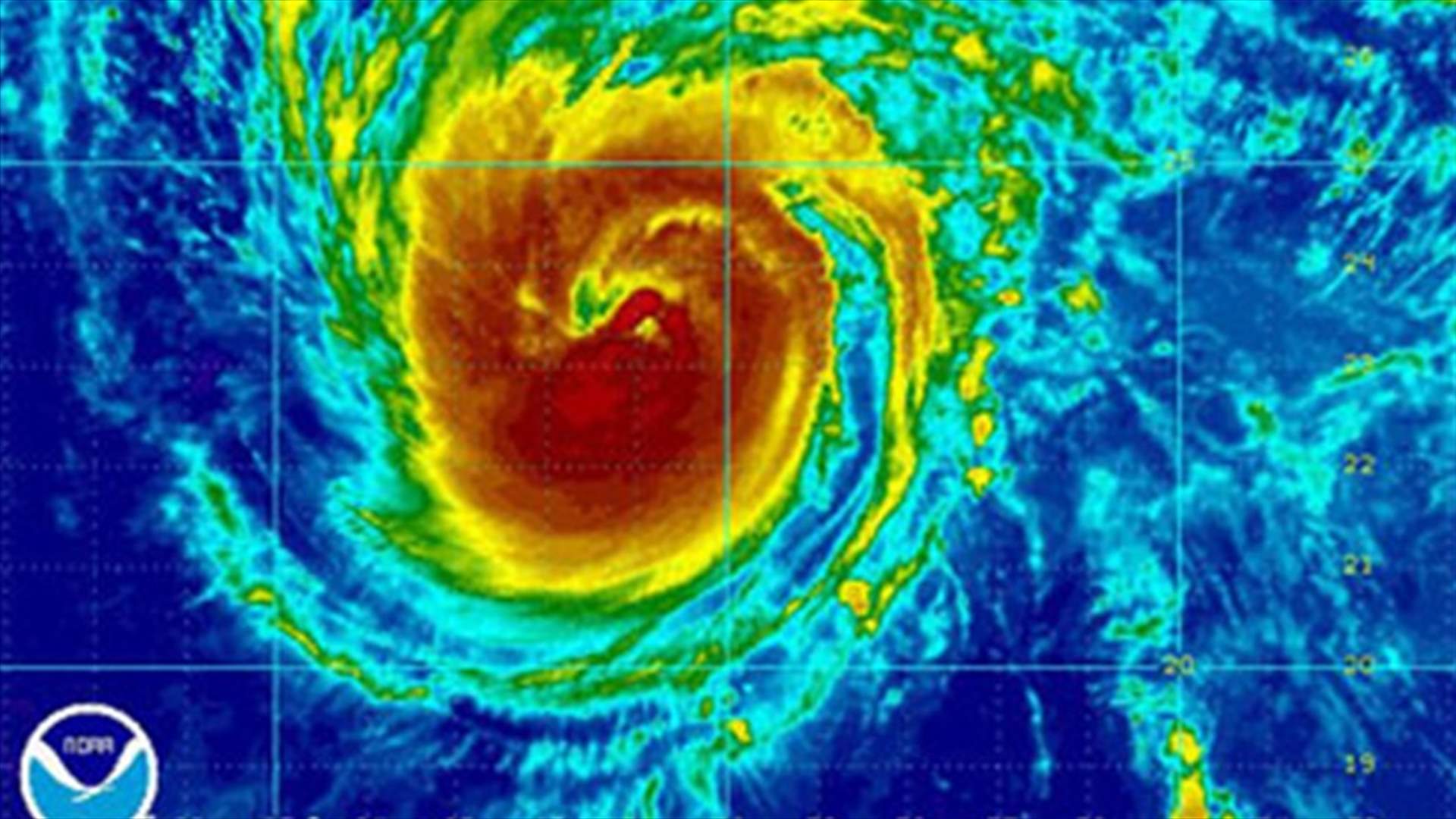Katia now strong category 4 