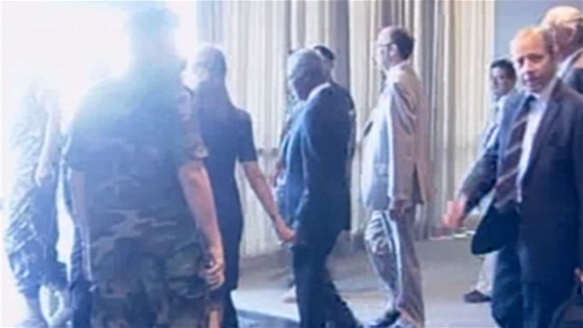 Suleiman, Annan meet at Baabda Palace 