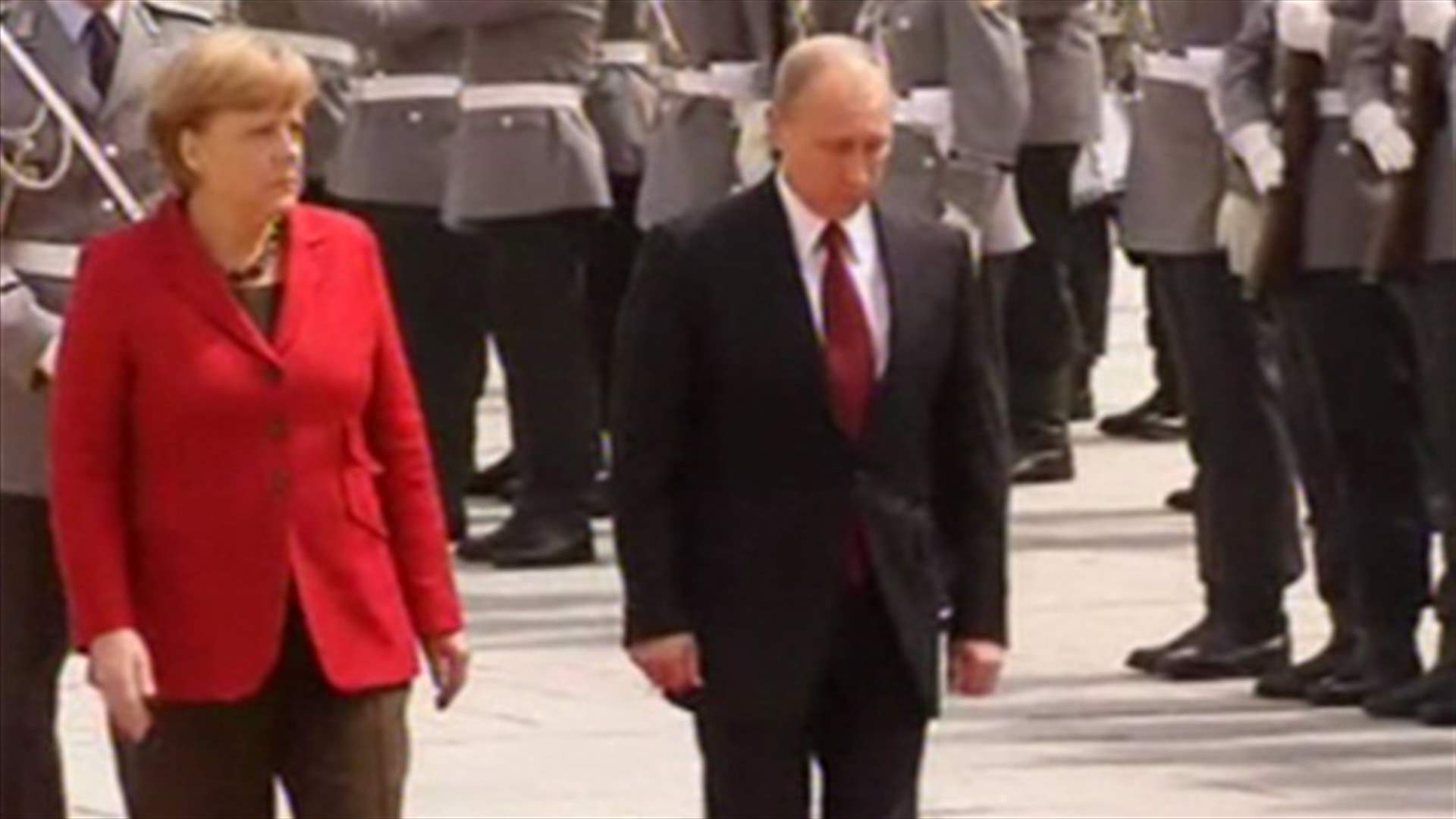 Germany and Russia for political solution in Syria