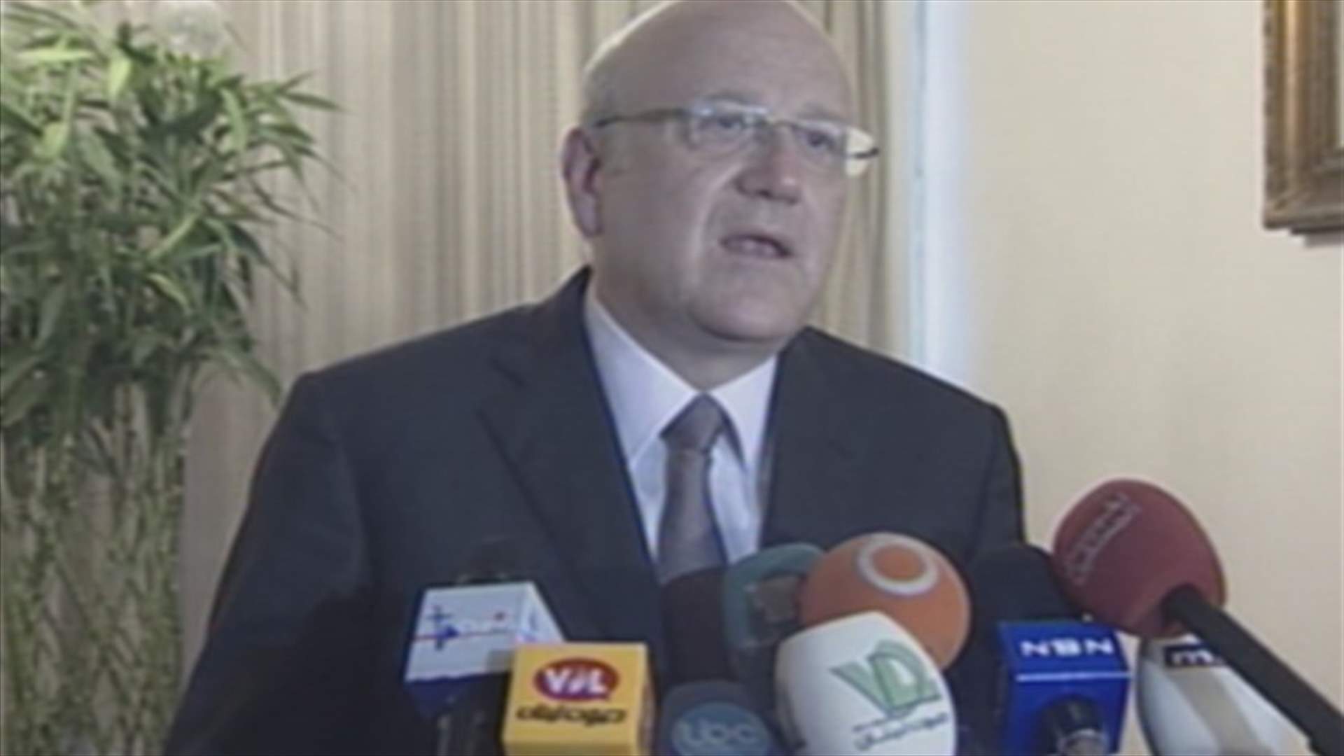 Mikati from Bkirki: Cabinet assume responsibilities, we respect Aoun’s opinion
