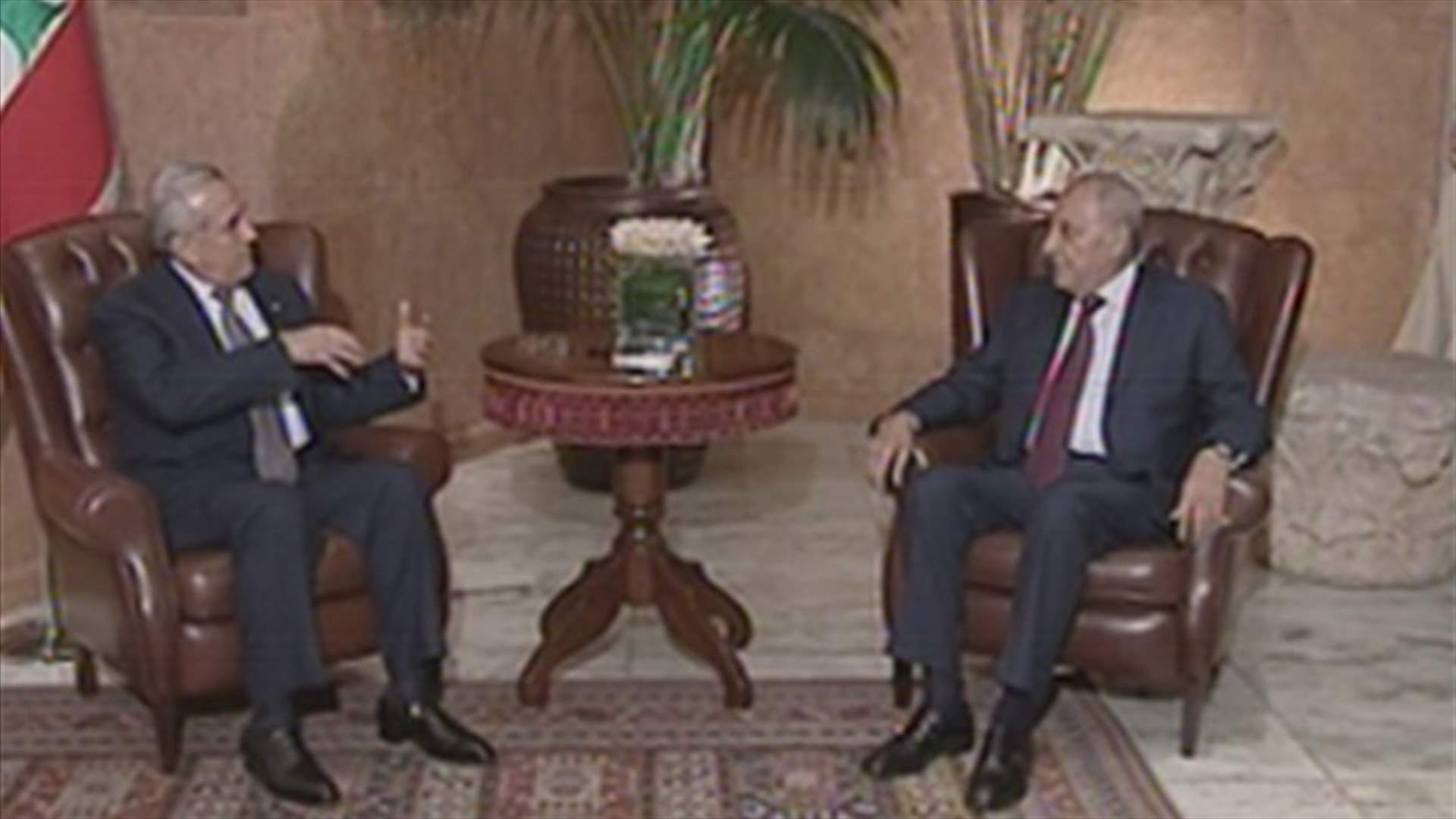 Sleiman, Berri discuss latest developments