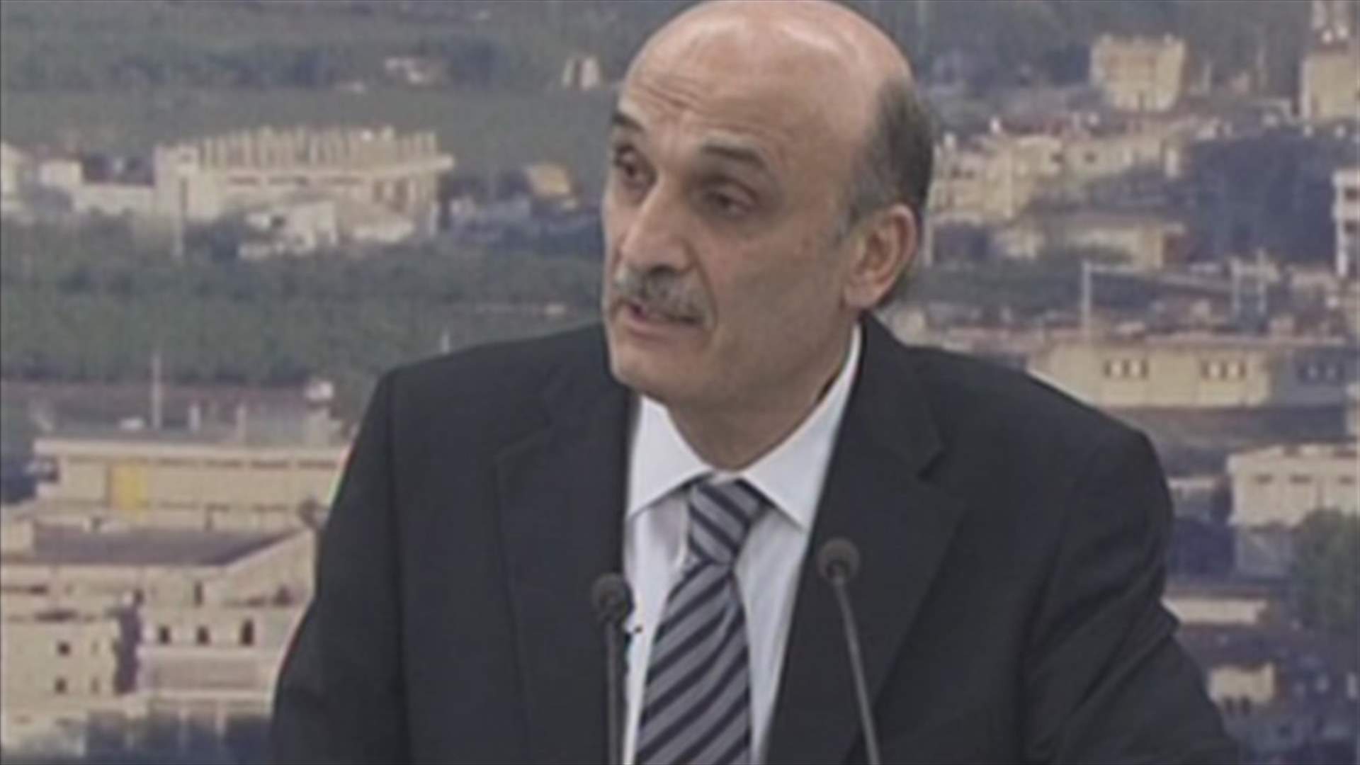 Geagea calls for the LAF’s deployment along Lebanese border